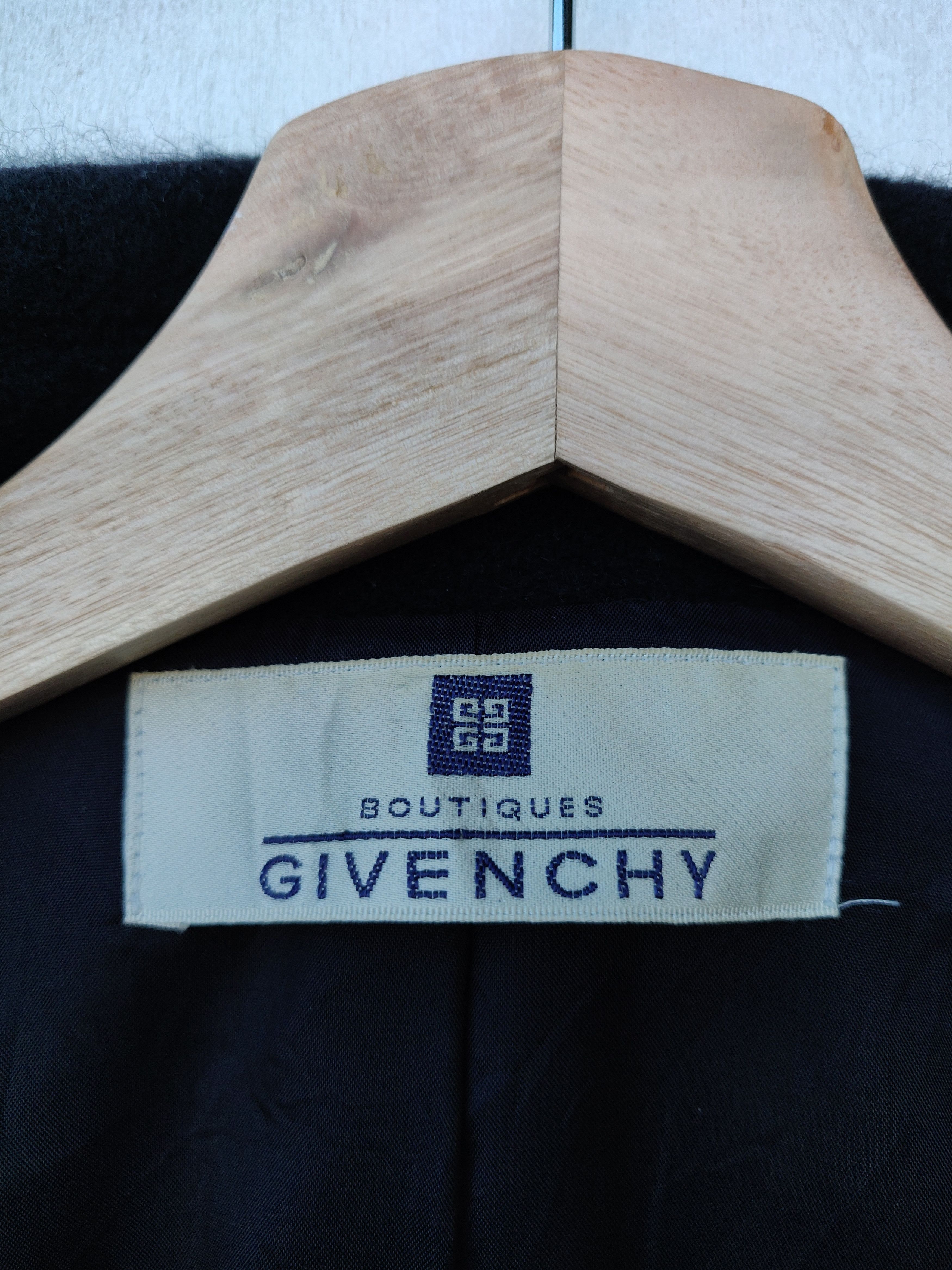 Givenchy Vintage Givenchy Boutiques Wool Jacket/Coat Size US S / EU 44-46 / 1 - 19 Thumbnail
