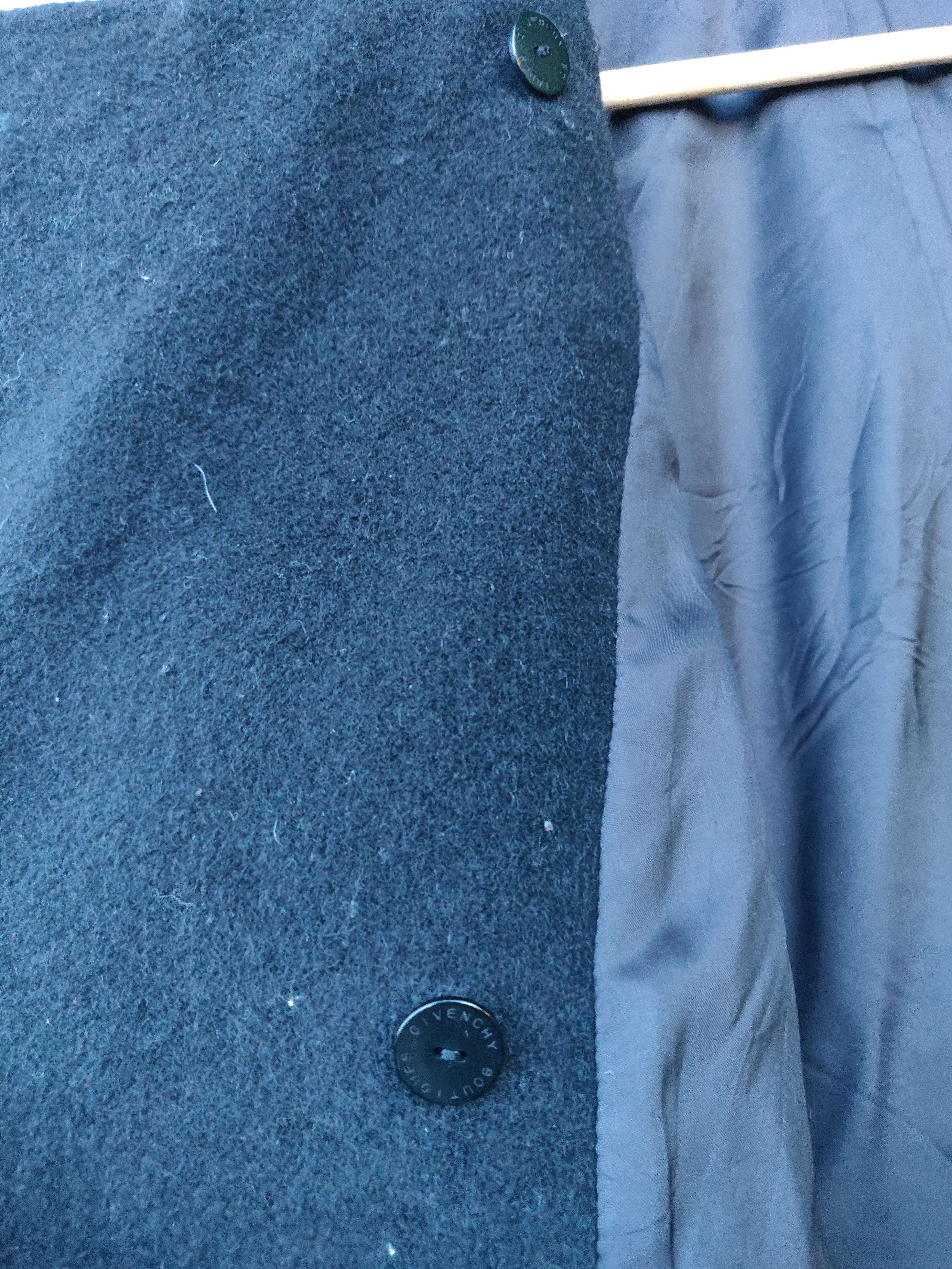 Givenchy Vintage Givenchy Boutiques Wool Jacket/Coat Size US S / EU 44-46 / 1 - 16 Thumbnail
