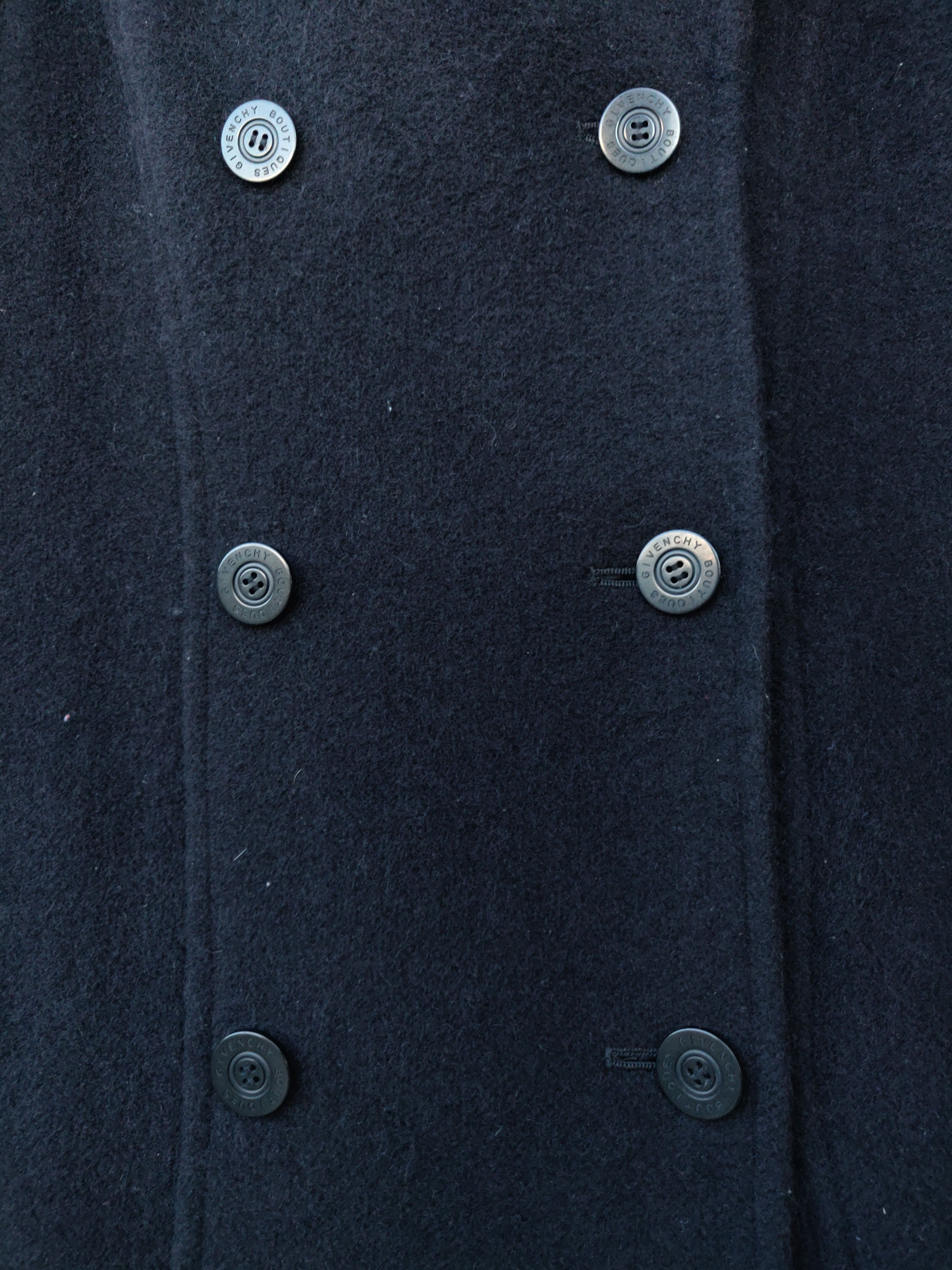 Givenchy Vintage Givenchy Boutiques Wool Jacket/Coat Size US S / EU 44-46 / 1 - 11 Thumbnail