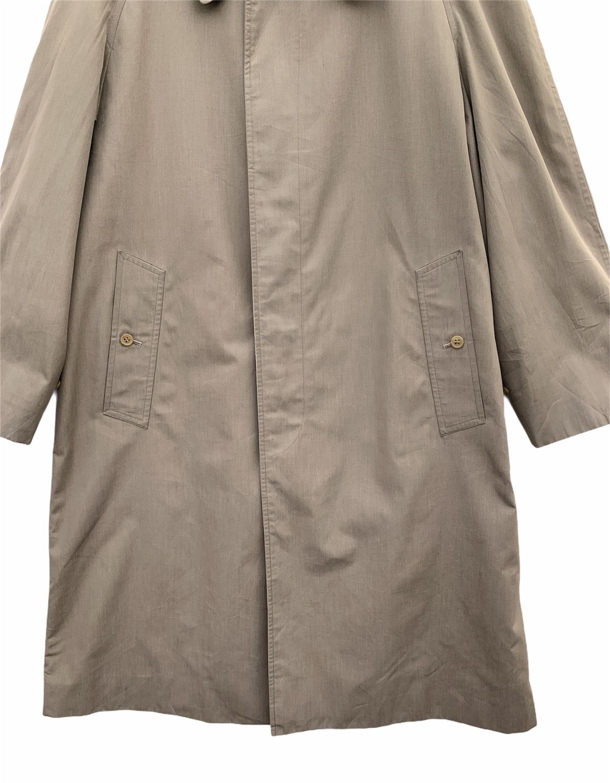 Burberry × Burberry Prorsum × Vintage Vintage Burberrys Trench Coat Jacket Size US L / EU 52-54 / 3 - 3 Thumbnail
