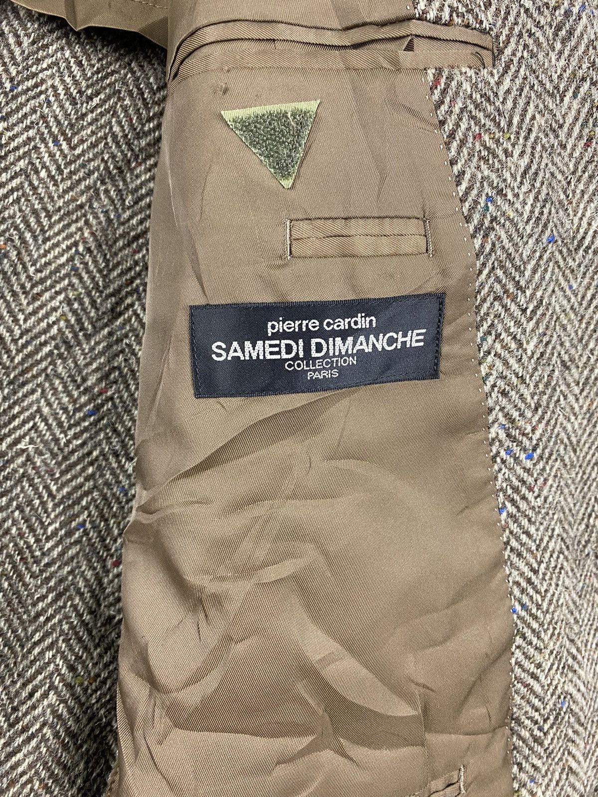 Pierre Cardin Vintage Pierre Cardin By Samedi Dimanche Coat Blazer Size 38L - 5 Thumbnail