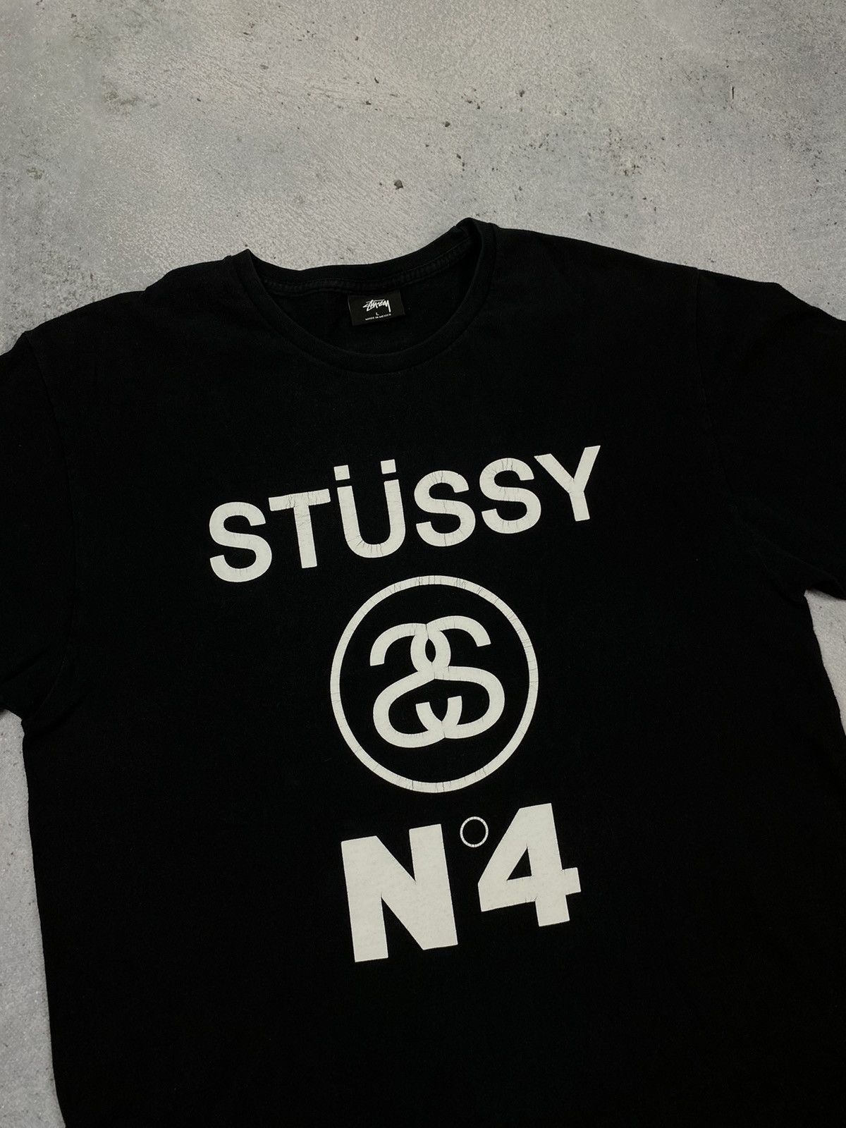 Stussy Stussy big logo front t shirt big logo Size US L / EU 52-54 / 3 - 2 Thumbnail