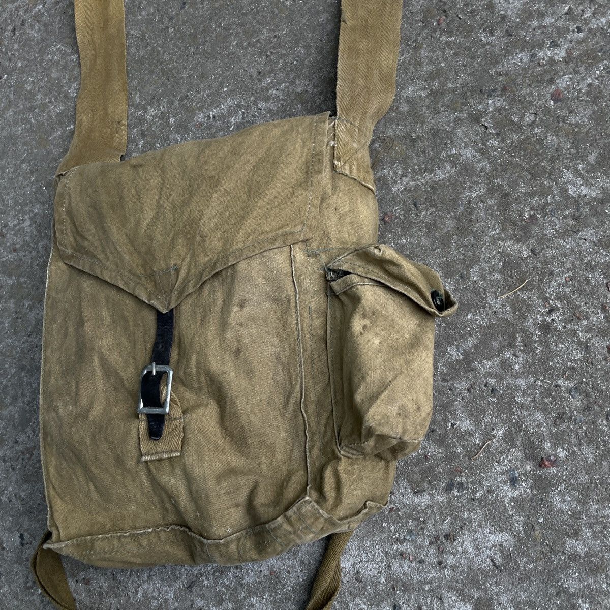 Vintage Military Y2K Cotton Shoulder Crossbody Bag Size ONE SIZE - 4 Thumbnail