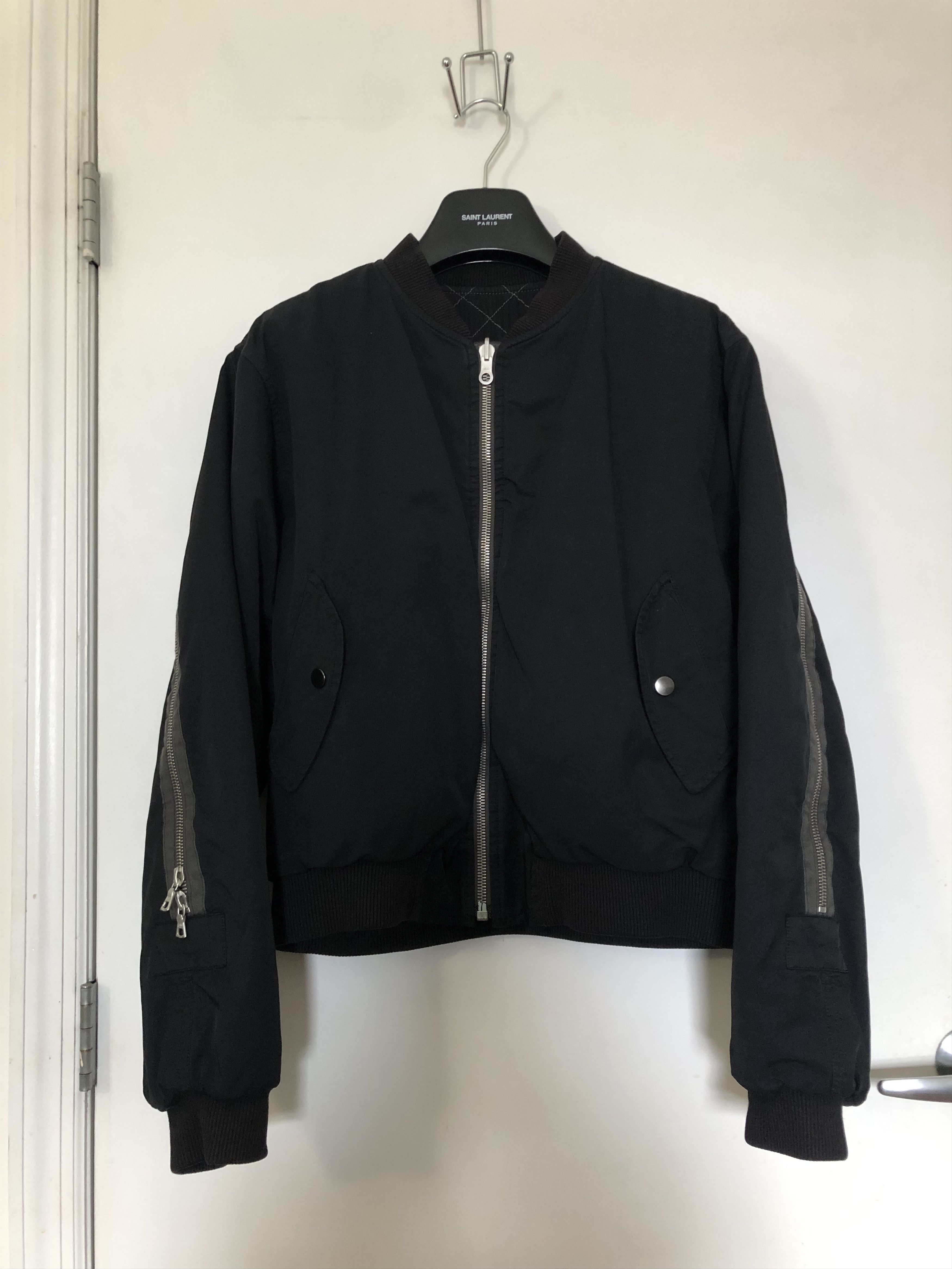 Dries Van Noten A/W 2014 Cotton/Nylon Backzip Bomber | Grailed