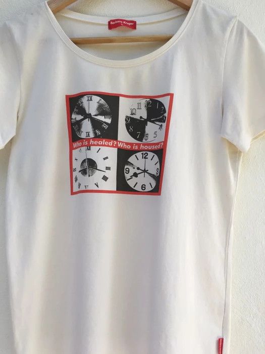 Barbara Kruger Barbara Kruger Tshirt Who is Healed? Who is housed? Size US S / EU 44-46 / 1 - 2 Thumbnail
