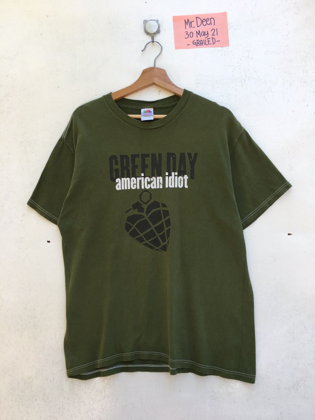 Band Tees Vintage Green Day American Idiot Tour Tshirt Size US L / EU 52-54 / 3 - 2 Thumbnail