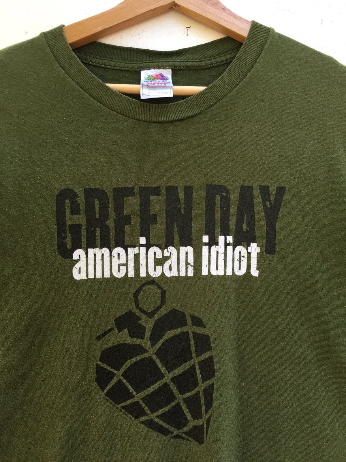 Band Tees Vintage Green Day American Idiot Tour Tshirt Size US L / EU 52-54 / 3 - 7 Thumbnail