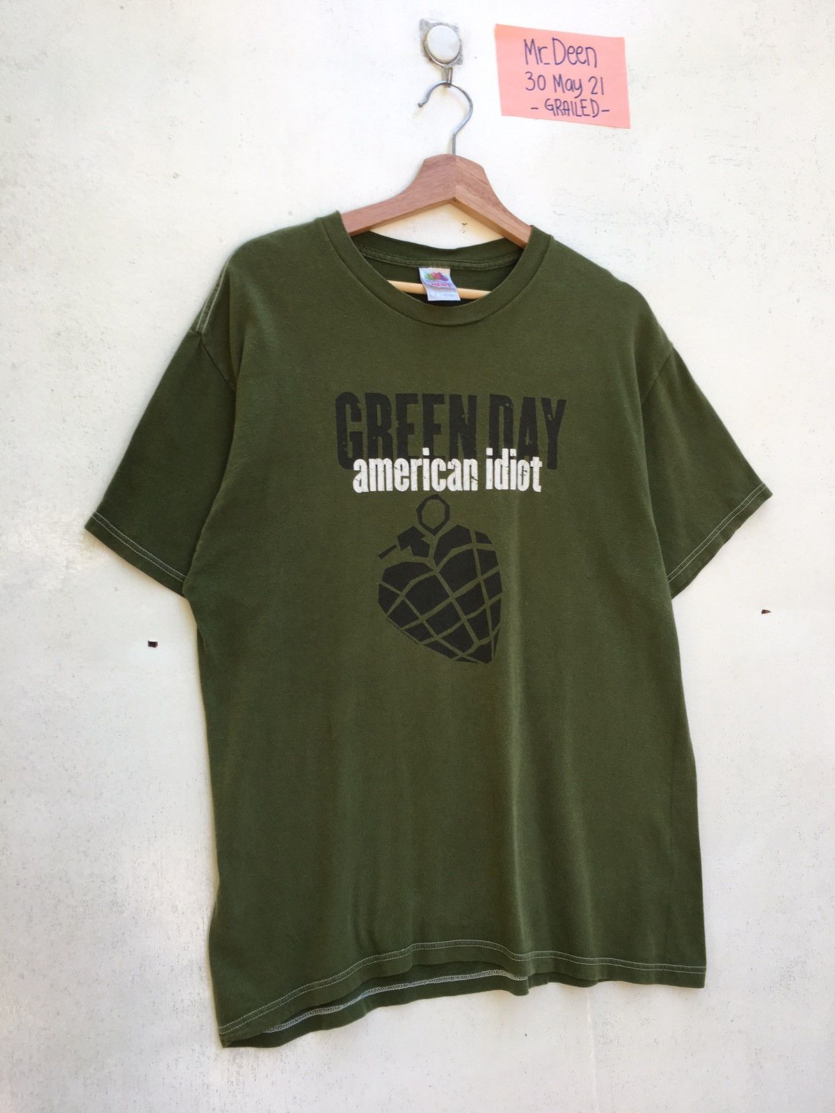 Band Tees Vintage Green Day American Idiot Tour Tshirt Size US L / EU 52-54 / 3 - 3 Thumbnail