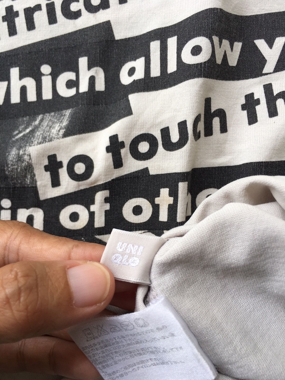 Barbara Kruger Rare Barbara Kruger You Construct Intricate Ritual Tee Size US M / EU 48-50 / 2 - 14 Thumbnail