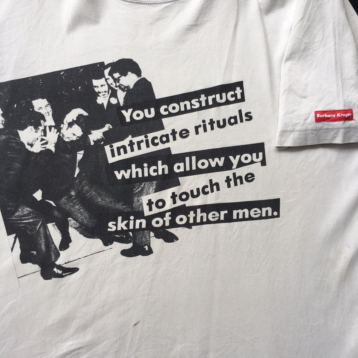 Barbara Kruger Rare Barbara Kruger You Construct Intricate Ritual Tee Size US M / EU 48-50 / 2 - 5 Thumbnail