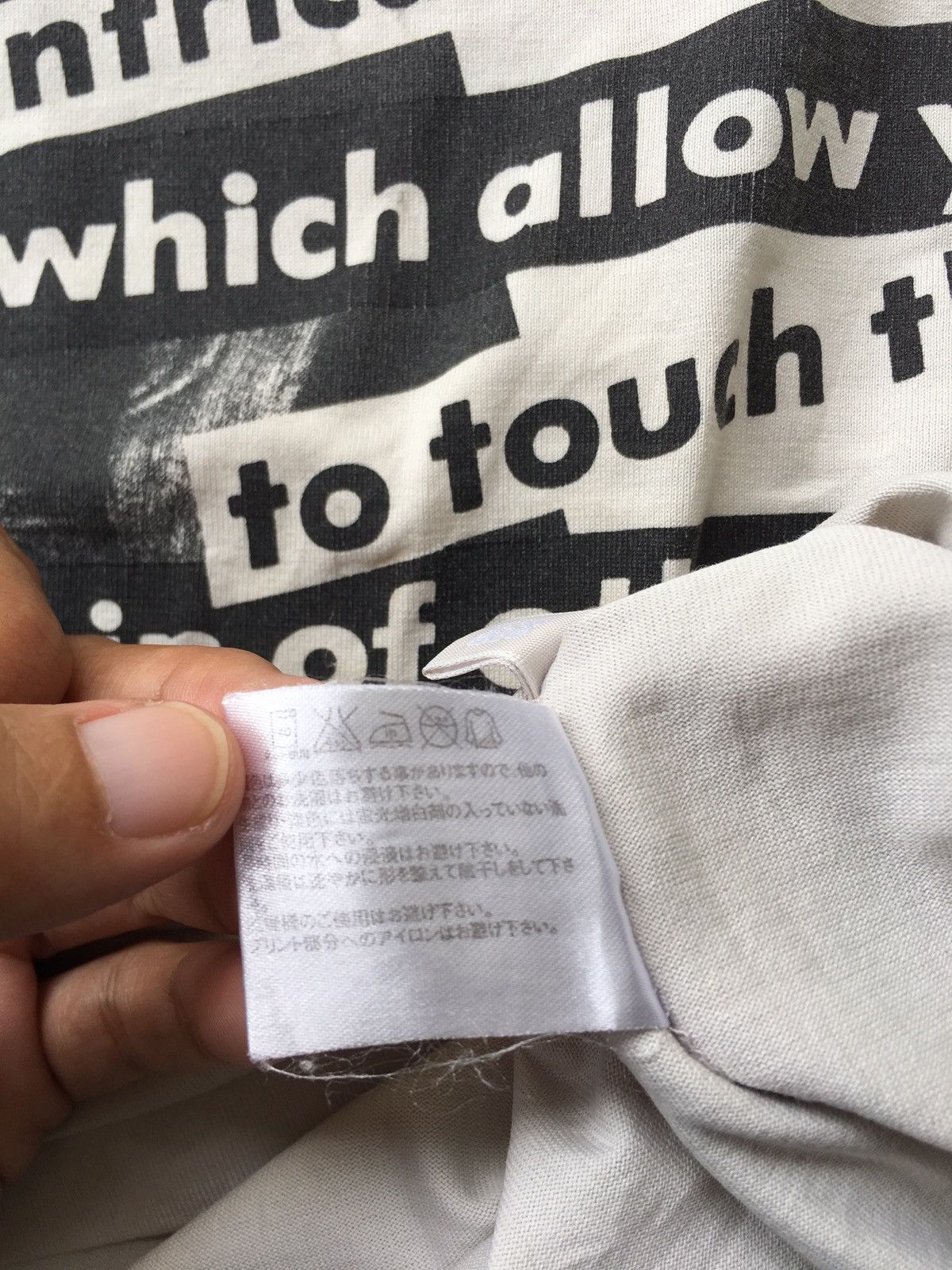Barbara Kruger Rare Barbara Kruger You Construct Intricate Ritual Tee Size US M / EU 48-50 / 2 - 15 Thumbnail