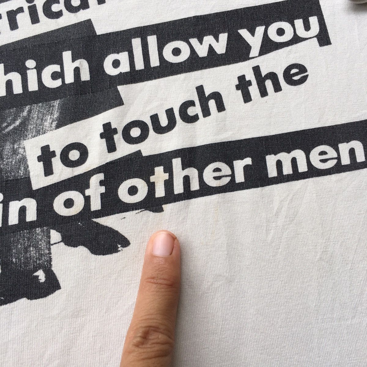 Barbara Kruger Rare Barbara Kruger You Construct Intricate Ritual Tee Size US M / EU 48-50 / 2 - 10 Thumbnail