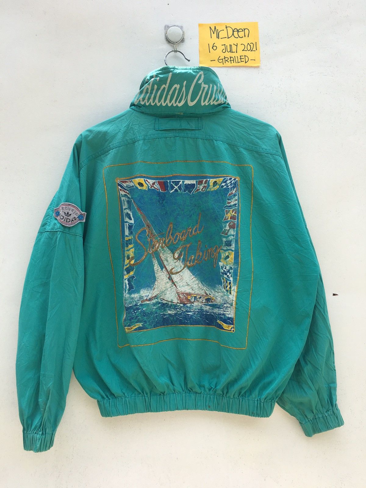 Adidas Vtg 80’s Adidas Cruisin x Descente Silvertag Windbreaker Size US M / EU 48-50 / 2 - 1 Thumbnail