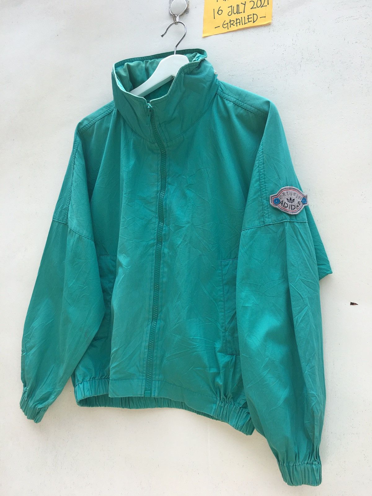 Adidas Vtg 80’s Adidas Cruisin x Descente Silvertag Windbreaker Size US M / EU 48-50 / 2 - 12 Thumbnail
