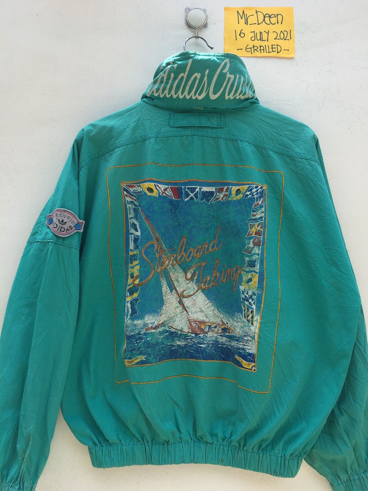 Adidas Vtg 80’s Adidas Cruisin x Descente Silvertag Windbreaker Size US M / EU 48-50 / 2 - 4 Thumbnail