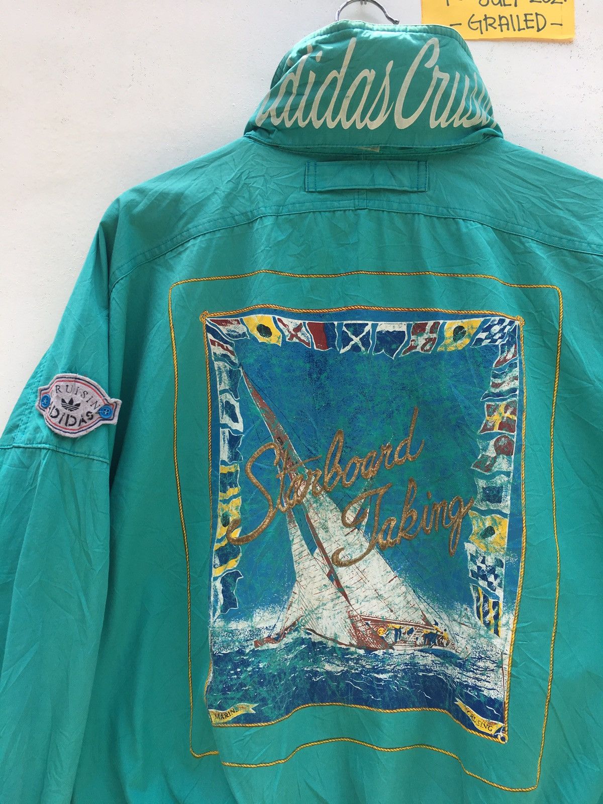 Adidas Vtg 80’s Adidas Cruisin x Descente Silvertag Windbreaker Size US M / EU 48-50 / 2 - 5 Thumbnail
