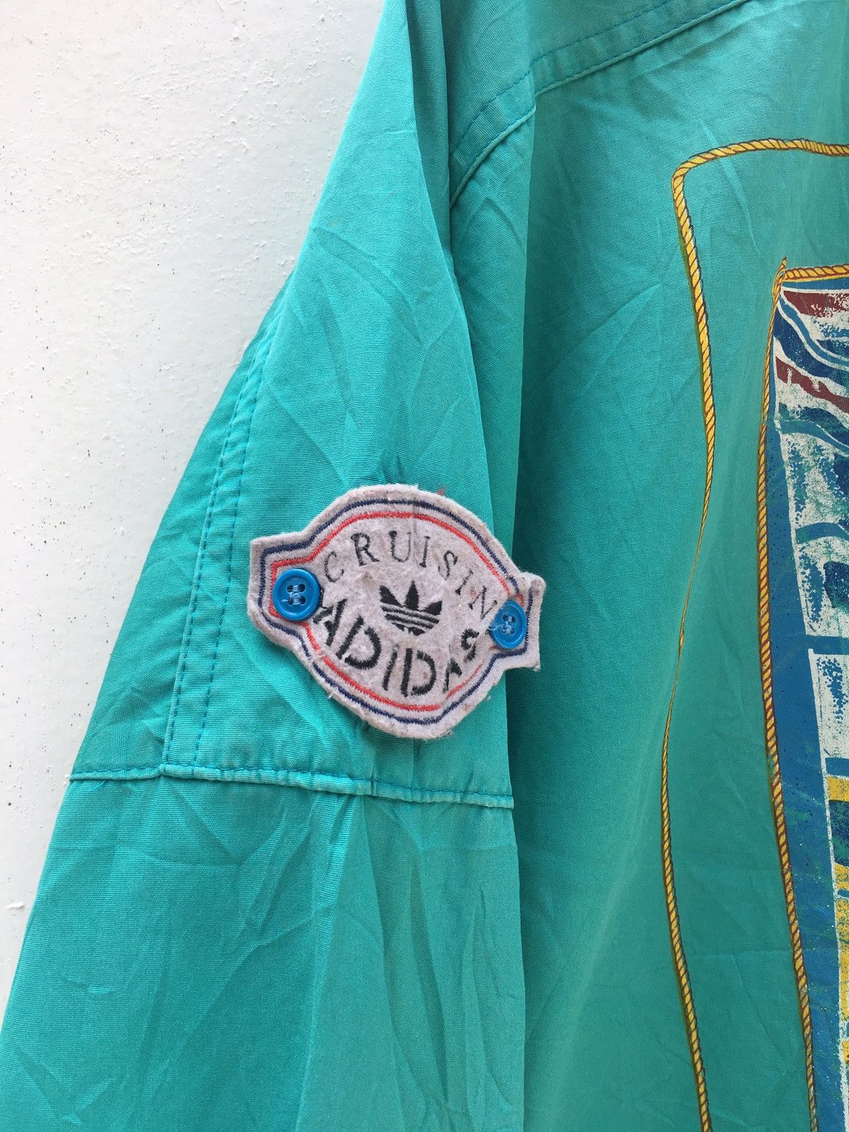 Adidas Vtg 80’s Adidas Cruisin x Descente Silvertag Windbreaker Size US M / EU 48-50 / 2 - 9 Thumbnail