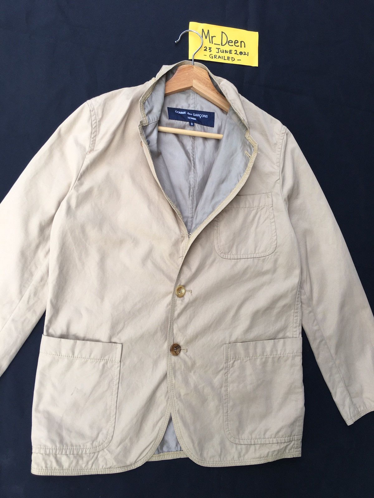 Comme des Garcons Vintage CDG AD2003 Comme Des Garcons Homme Jacket/ Blazer Size US S / EU 44-46 / 1 - 13 Thumbnail