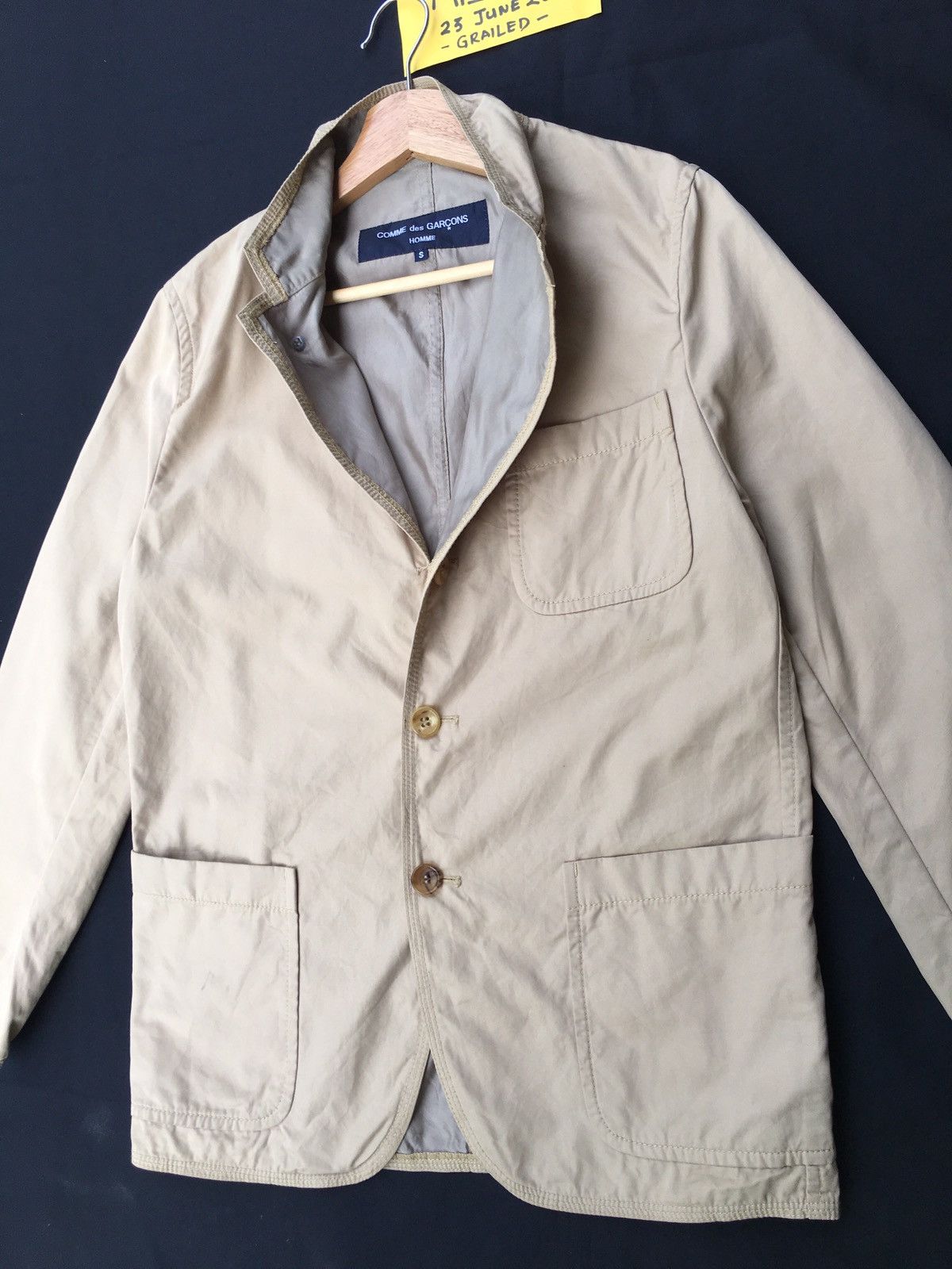 Comme des Garcons Vintage CDG AD2003 Comme Des Garcons Homme Jacket/ Blazer Size US S / EU 44-46 / 1 - 14 Thumbnail