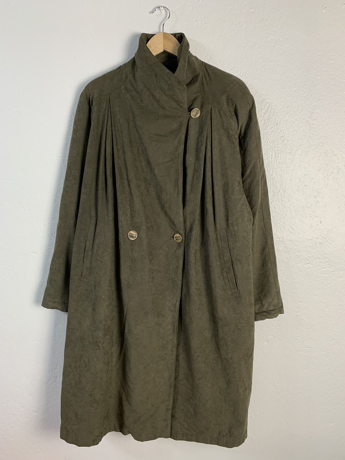 image of Allegri Long Coat in Dark Green, Men's (Size Large)