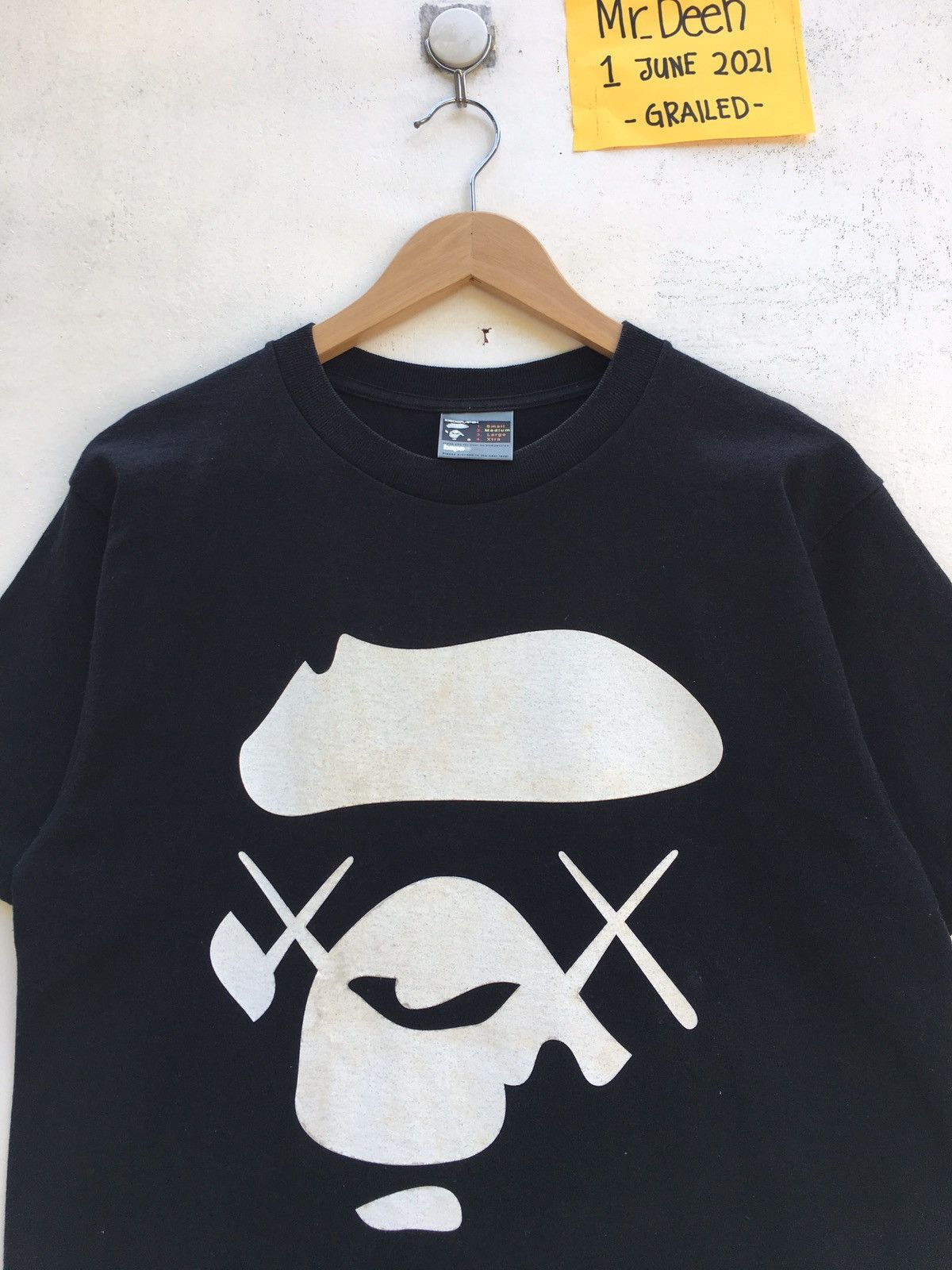 Bape × Kaws Bape x Kaws Ape Face Tee Size US M / EU 48-50 / 2 - 9 Thumbnail