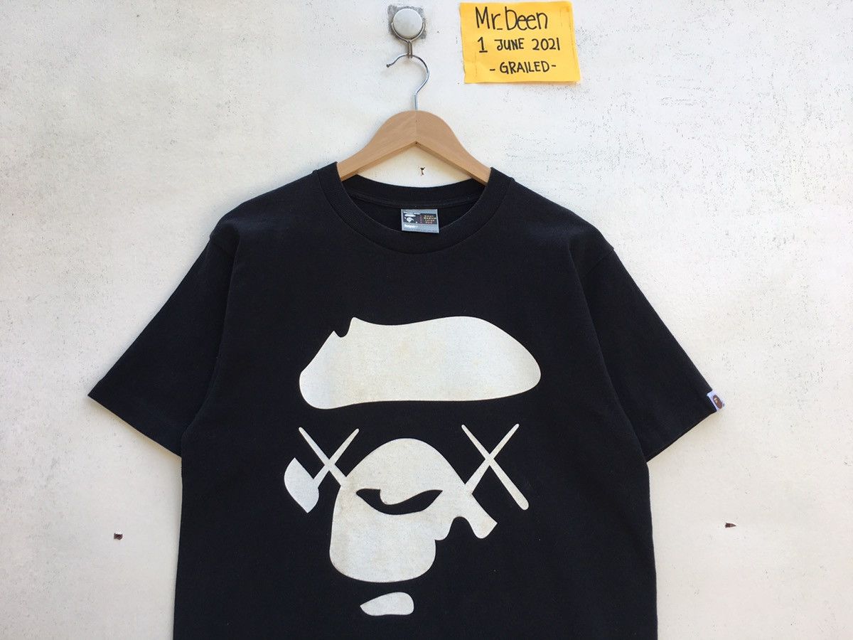 Bape × Kaws Bape x Kaws Ape Face Tee Size US M / EU 48-50 / 2 - 10 Thumbnail