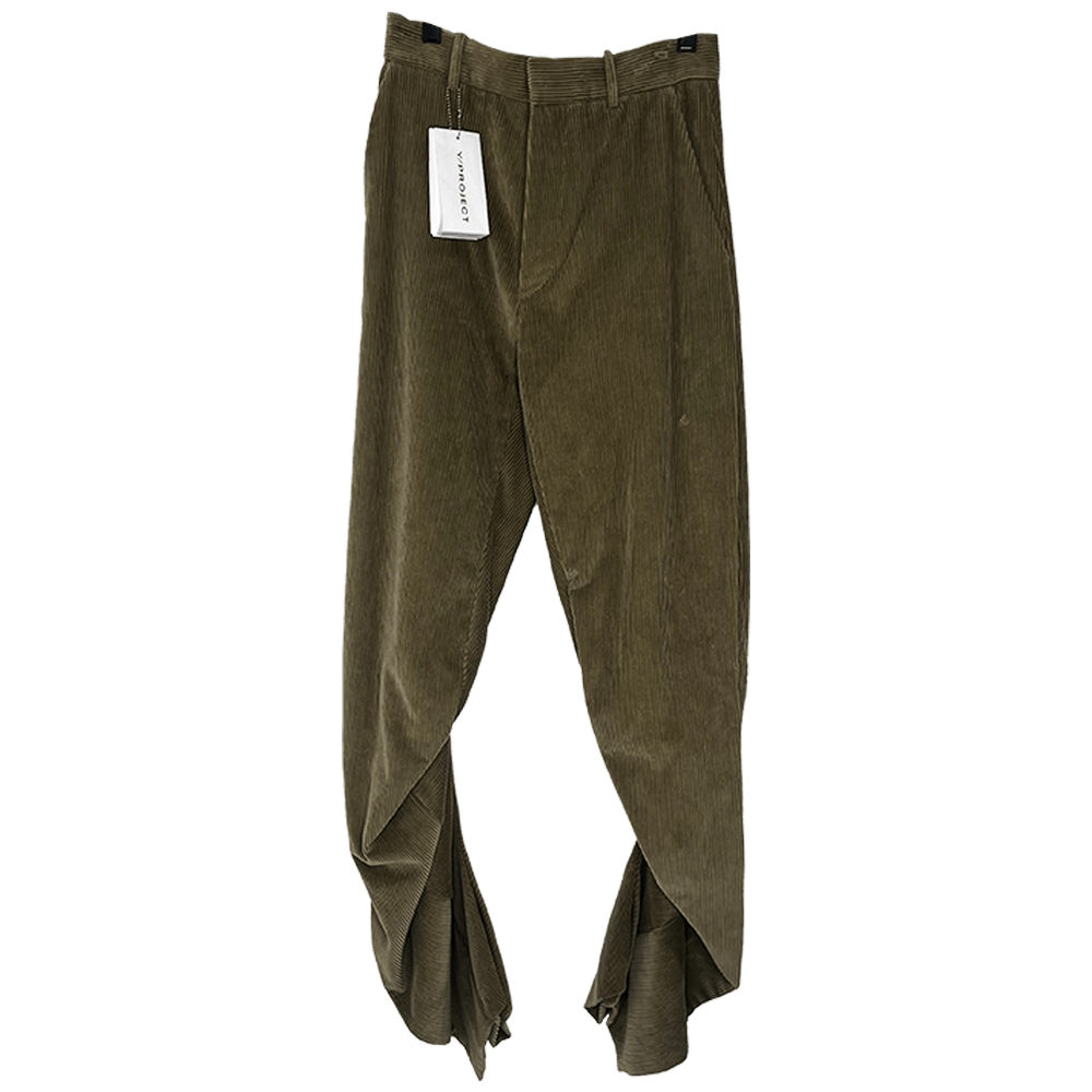 Y/Project Y/Project Ruffled Seam Corduroy Pants | Grailed