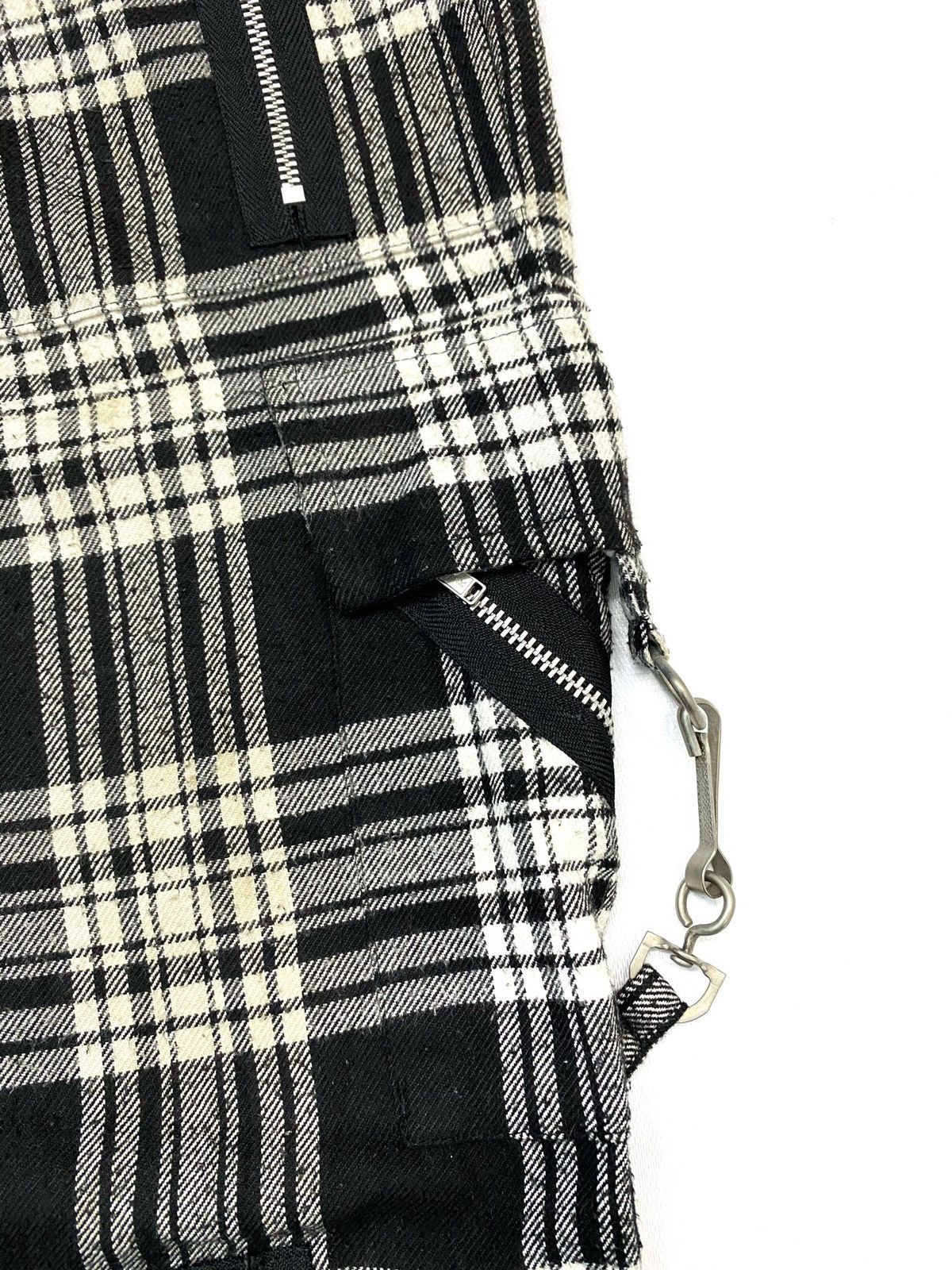 Japanese Brand 666 Punk Tactical Zipper Bondage Denim Size US 32 / EU 48 - 5 Thumbnail