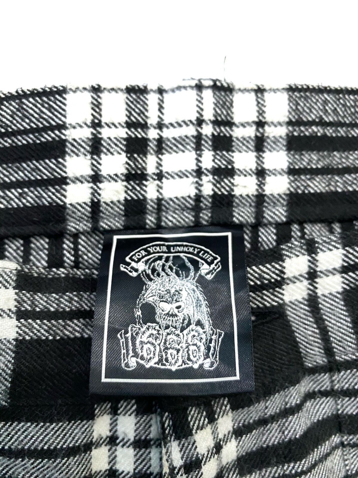 Japanese Brand 666 Punk Tactical Zipper Bondage Denim Size US 32 / EU 48 - 12 Thumbnail