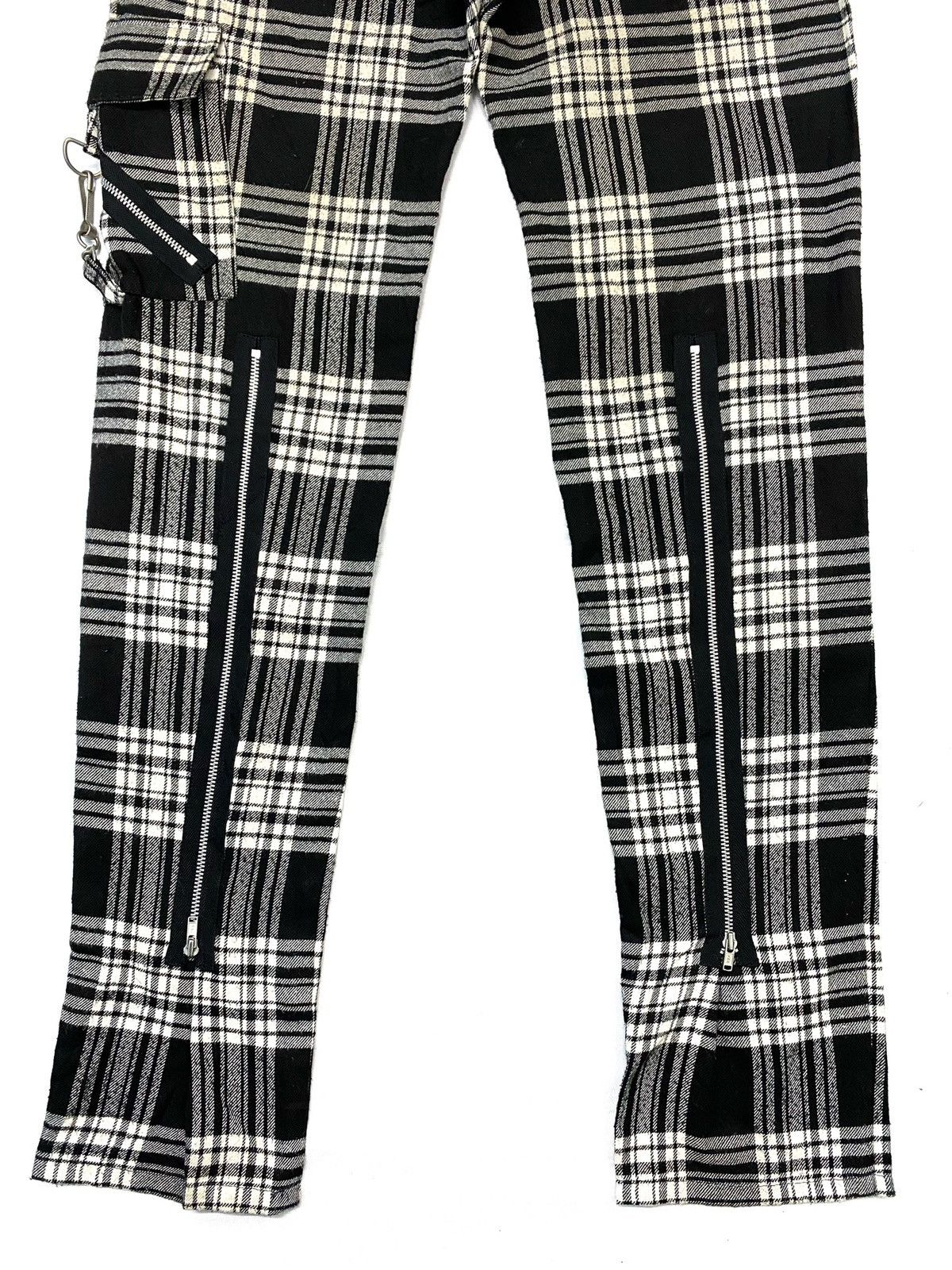 Japanese Brand 666 Punk Tactical Zipper Bondage Denim Size US 32 / EU 48 - 9 Thumbnail