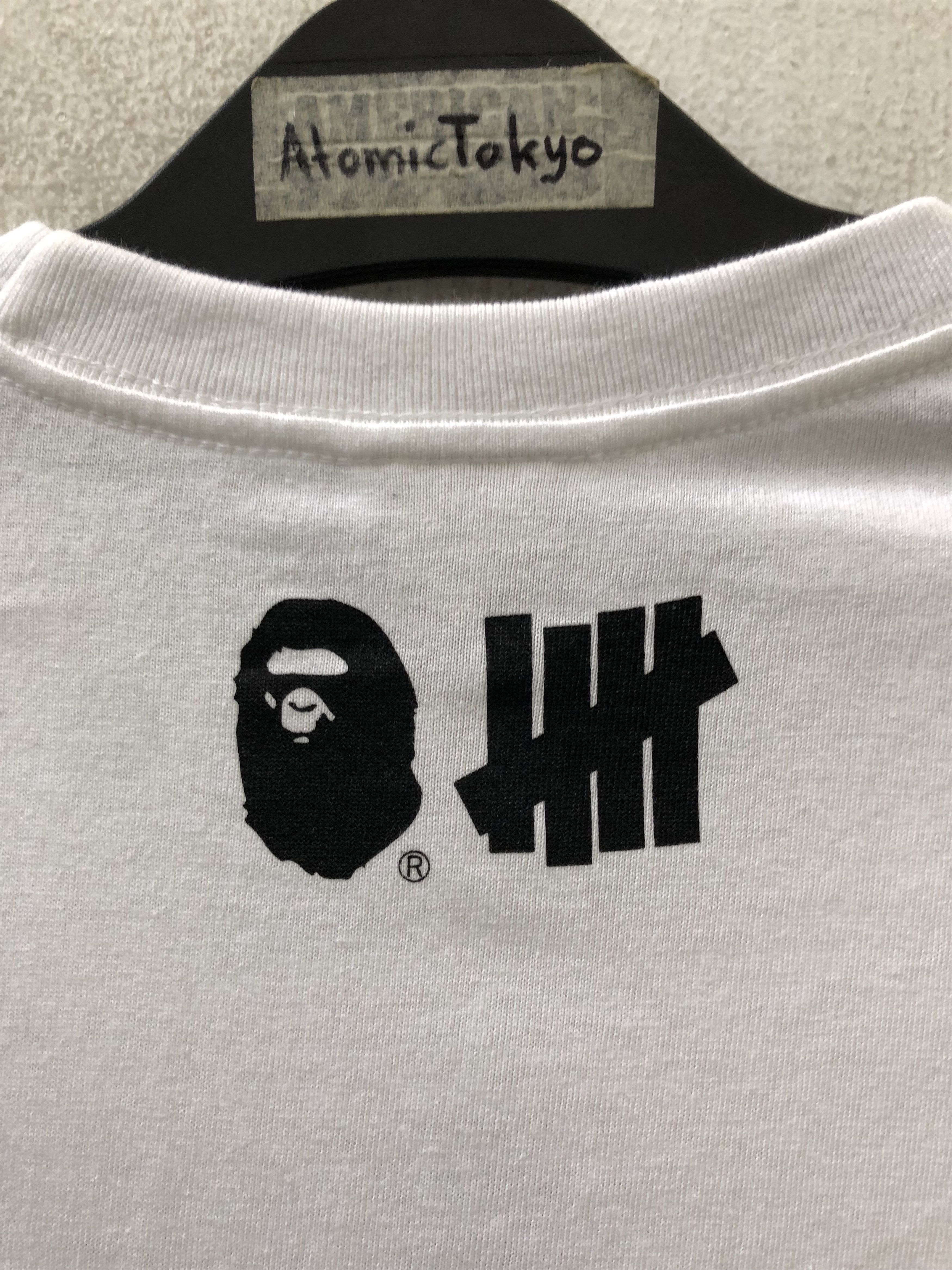 Bape × Undefeated Bape x Undefeated The Bape Boys Tee Size US S / EU 44-46 / 1 - 6 Thumbnail
