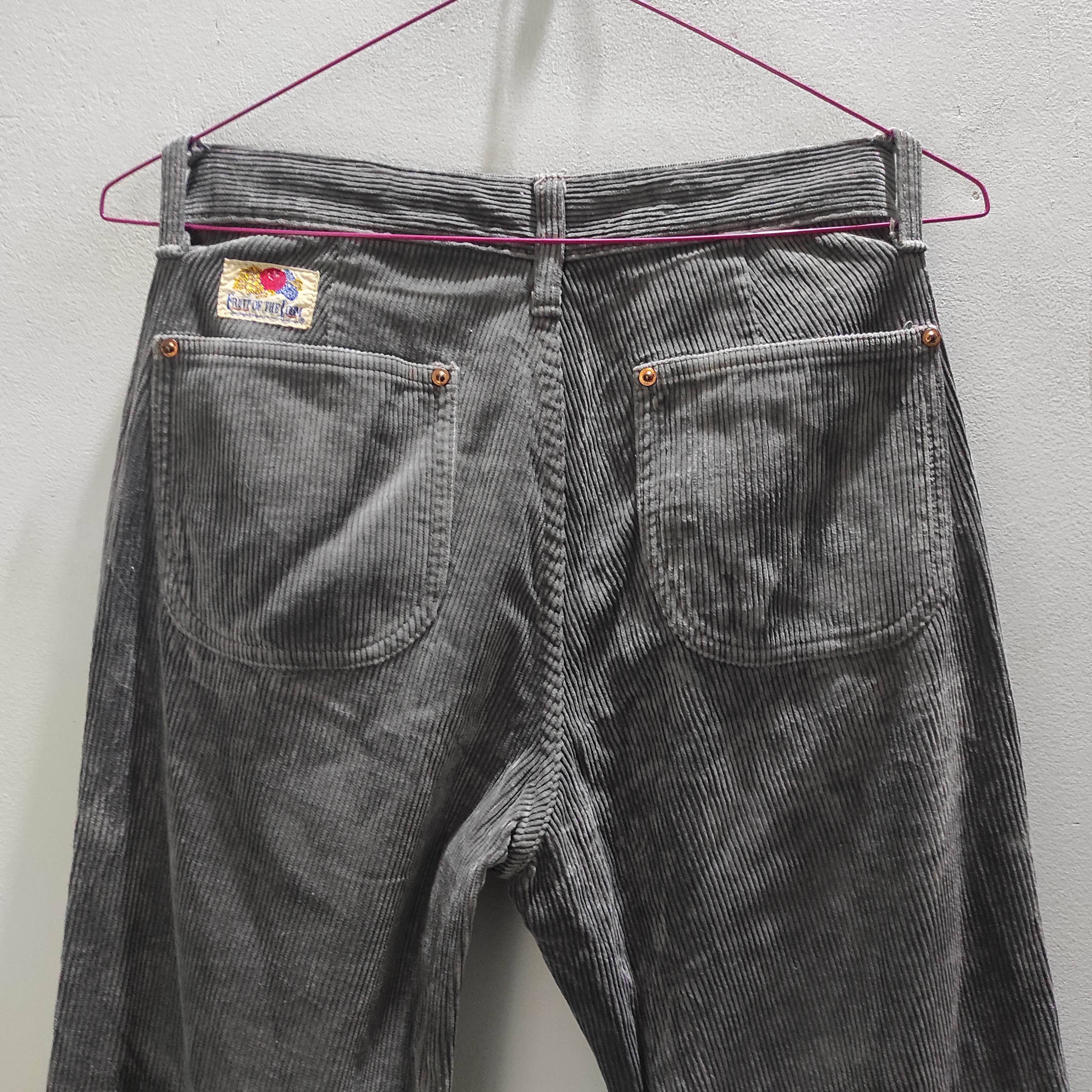 Fruit Of The Loom VINTAGE Fruit Of The Loom X Edwin Corduroy Pants Size US 26 / EU 42 - 12 Thumbnail