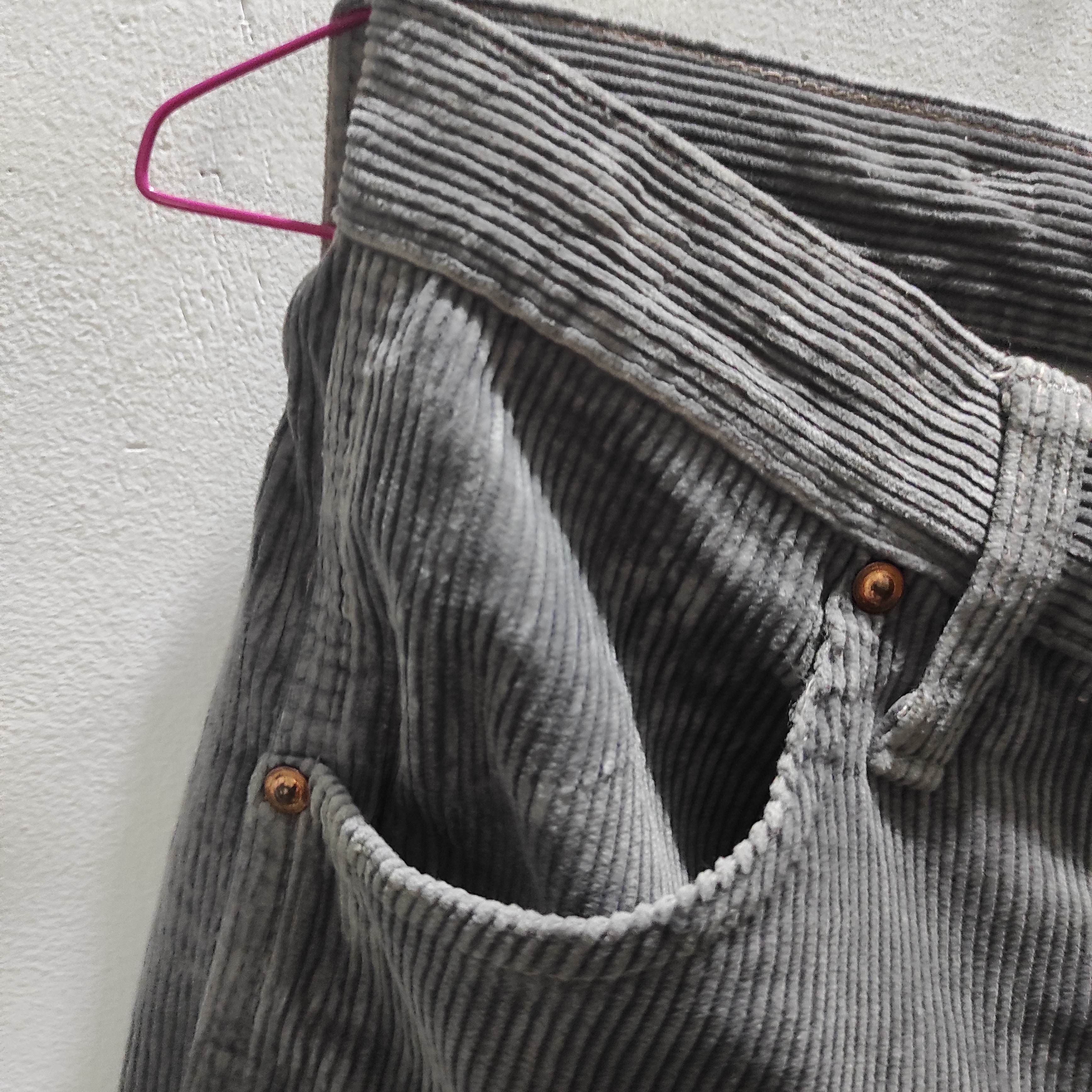 Fruit Of The Loom VINTAGE Fruit Of The Loom X Edwin Corduroy Pants Size US 26 / EU 42 - 6 Thumbnail