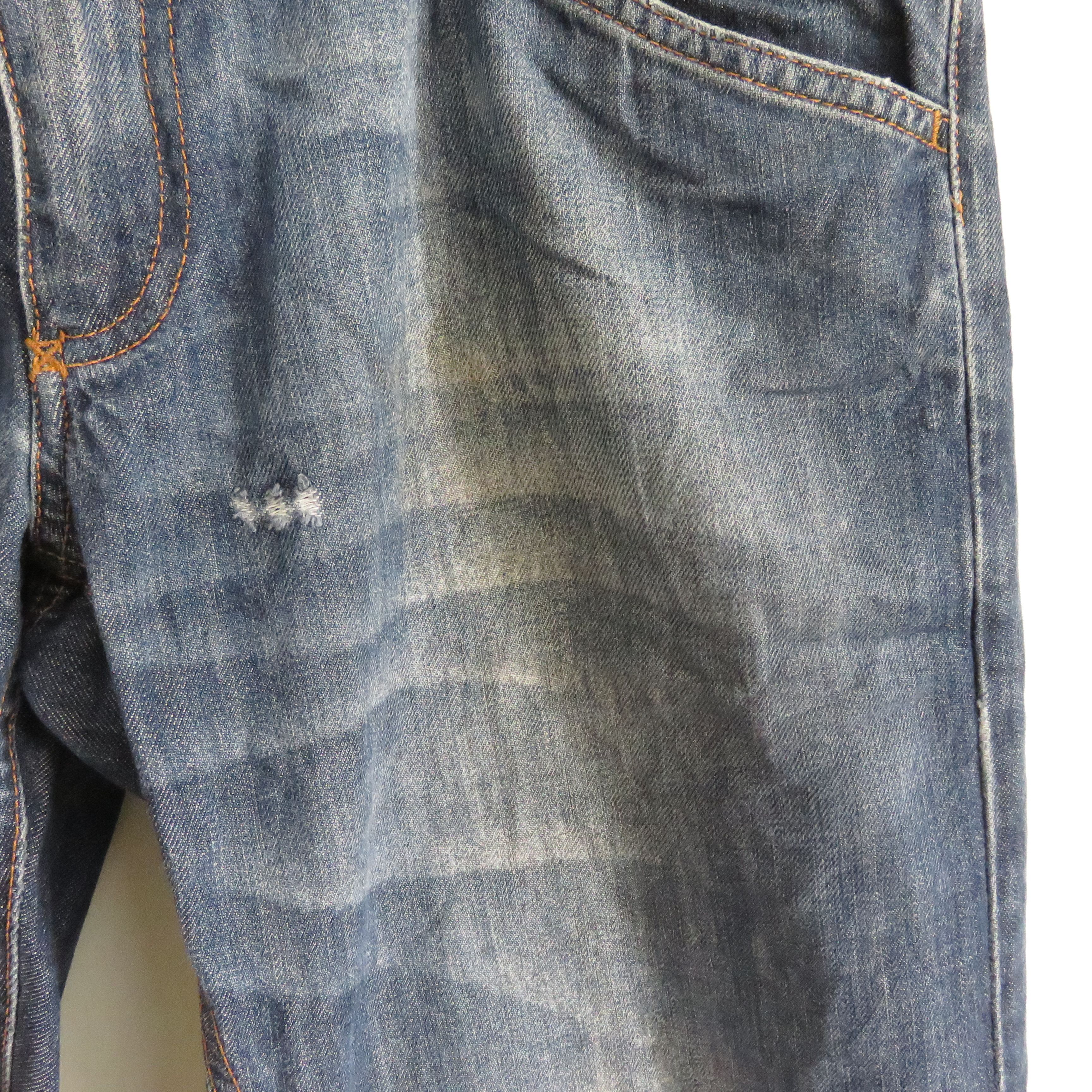 Dolce & Gabbana × Vintage Dolce & Gabbana Distressed Denim Lampo Jeans Size US 34 / EU 50 - 7 Thumbnail