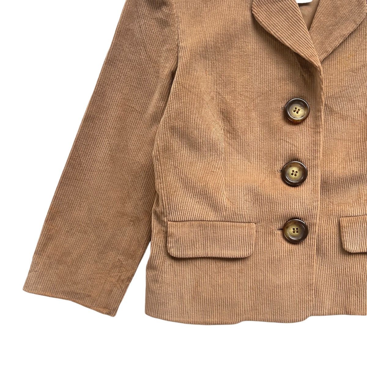 Celine Celine Corduroy Cropped Jacket Size XS / US 0-2 / IT 36-38 - 3 Thumbnail