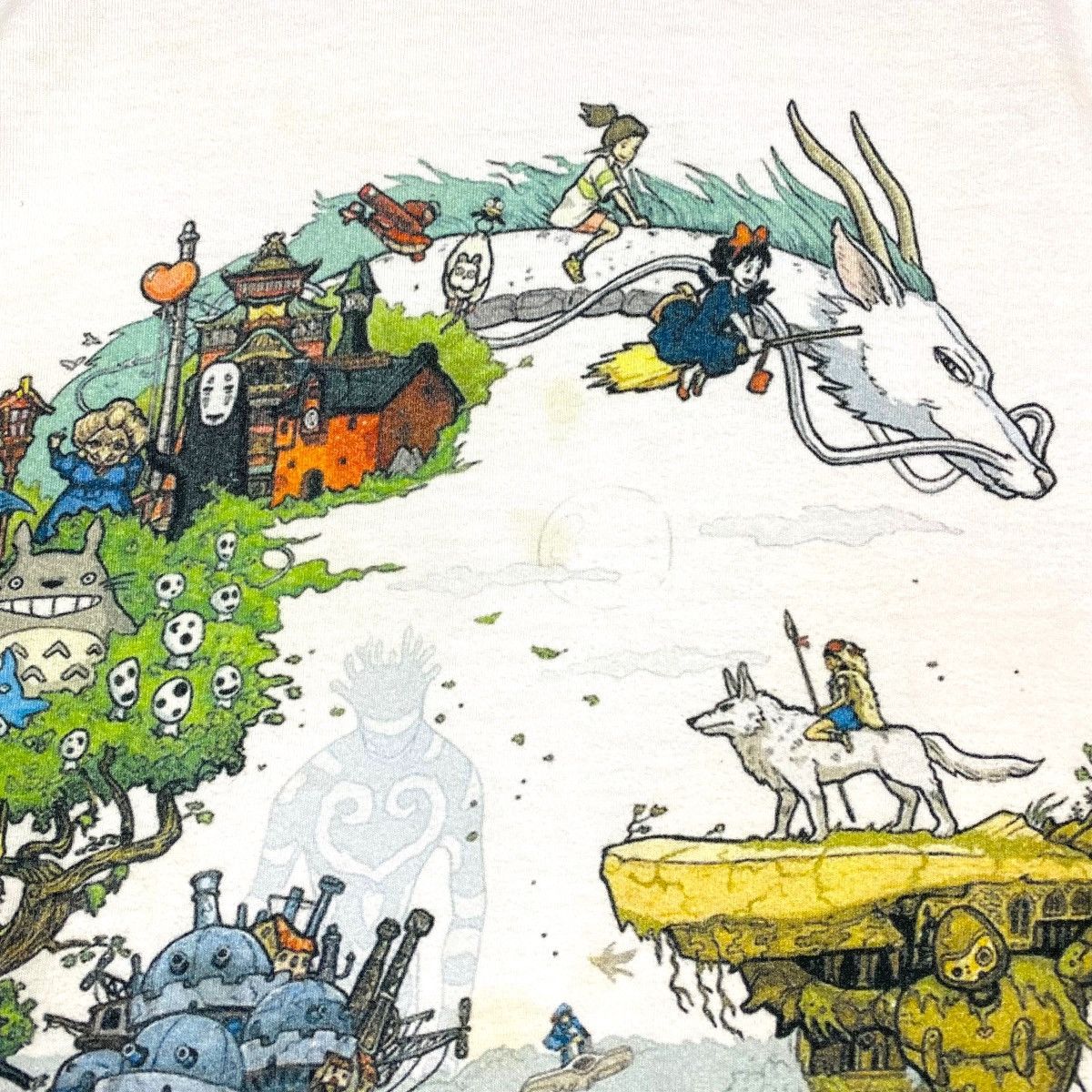 Anime × Vintage VINTAGE STUDIO GHIBLI ANIME MOVIE COLLECTION T SHIRT Size US L / EU 52-54 / 3 - 4 Thumbnail