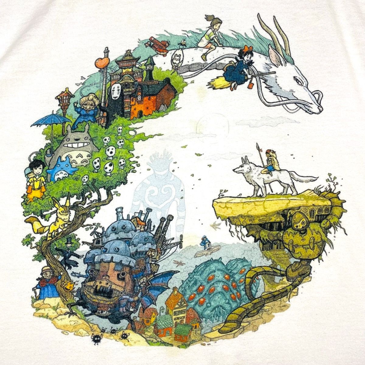 Anime × Vintage VINTAGE STUDIO GHIBLI ANIME MOVIE COLLECTION T SHIRT Size US L / EU 52-54 / 3 - 3 Thumbnail