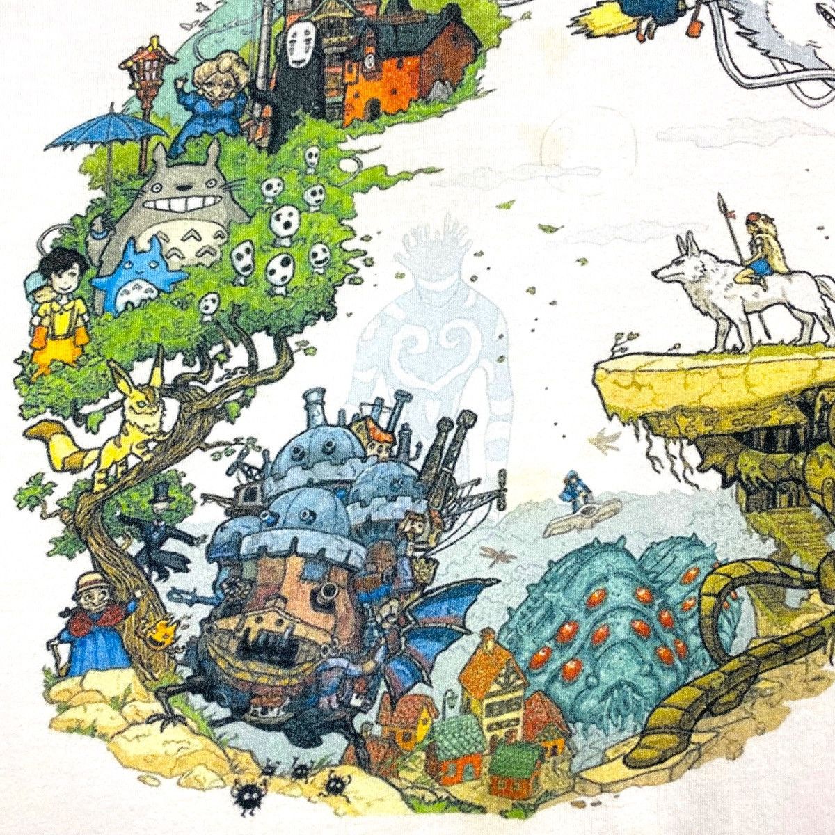 Anime × Vintage VINTAGE STUDIO GHIBLI ANIME MOVIE COLLECTION T SHIRT Size US L / EU 52-54 / 3 - 5 Thumbnail