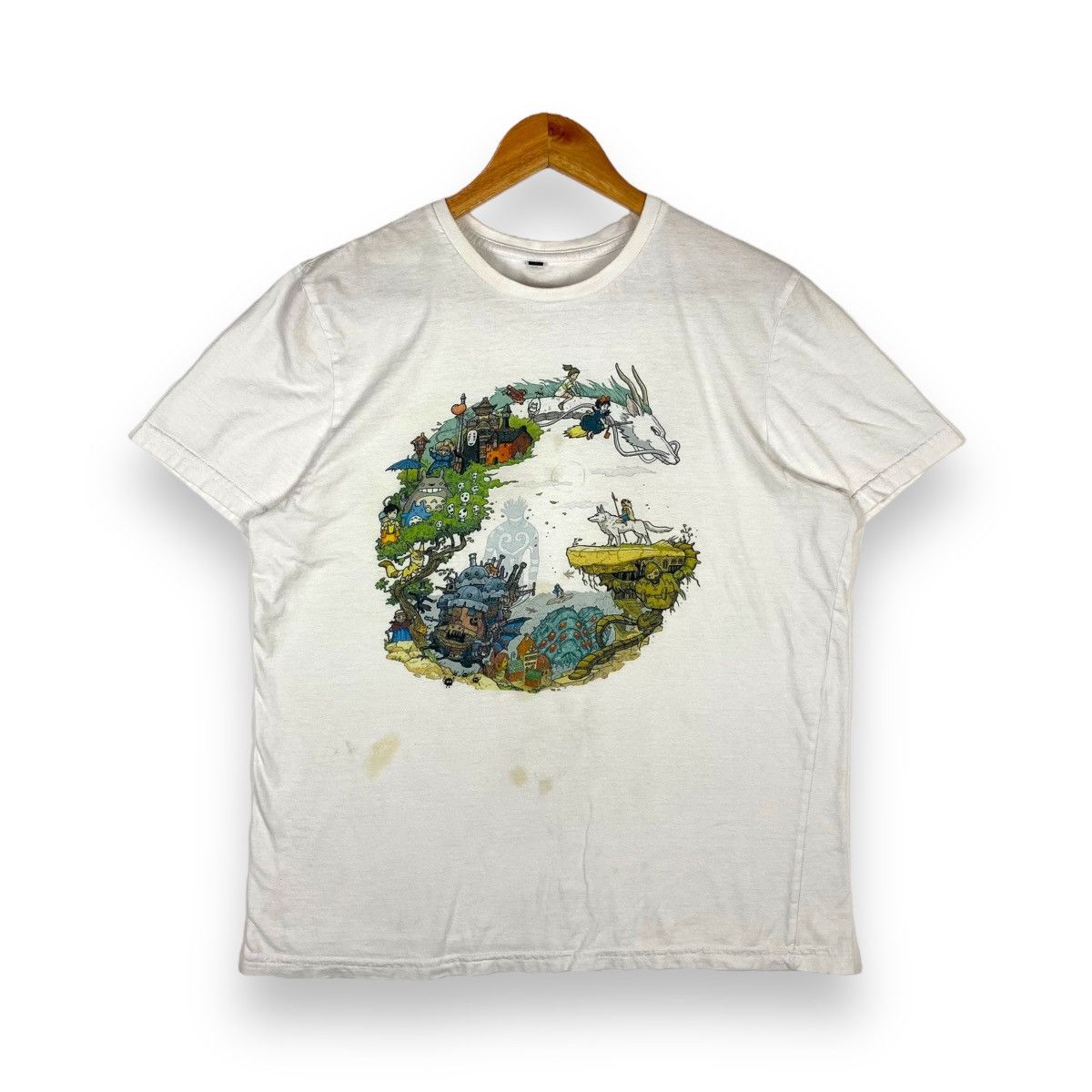 Anime × Vintage VINTAGE STUDIO GHIBLI ANIME MOVIE COLLECTION T SHIRT Size US L / EU 52-54 / 3 - 1 Thumbnail