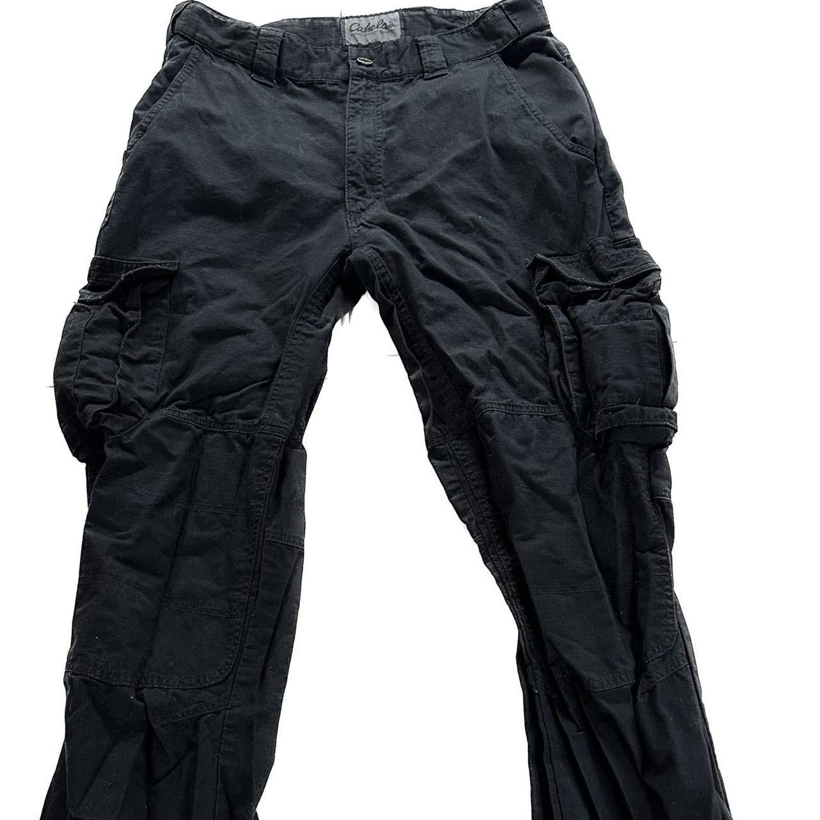 Cabelas × Sportswear Cabelas Cargo Pants Multi Pocket Black | Grailed