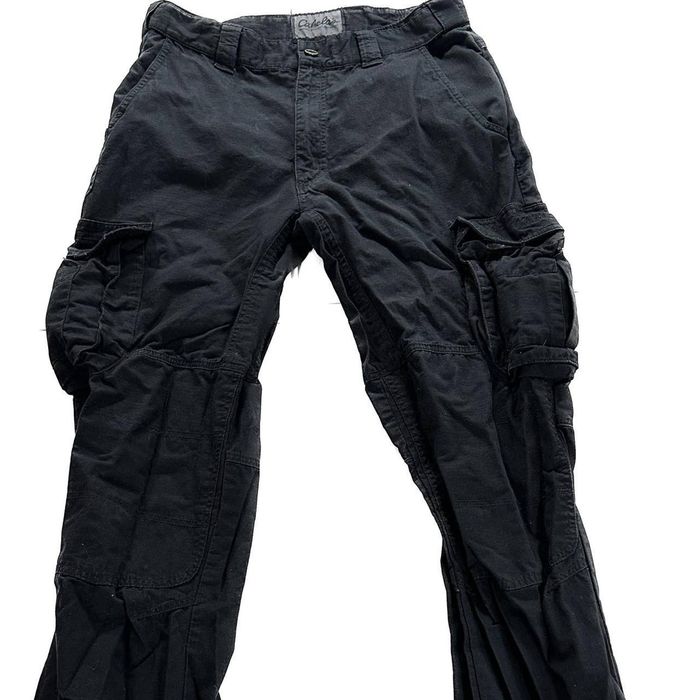 Cabelas Cabelas Cargo Pants Multi Pocket Black | Grailed