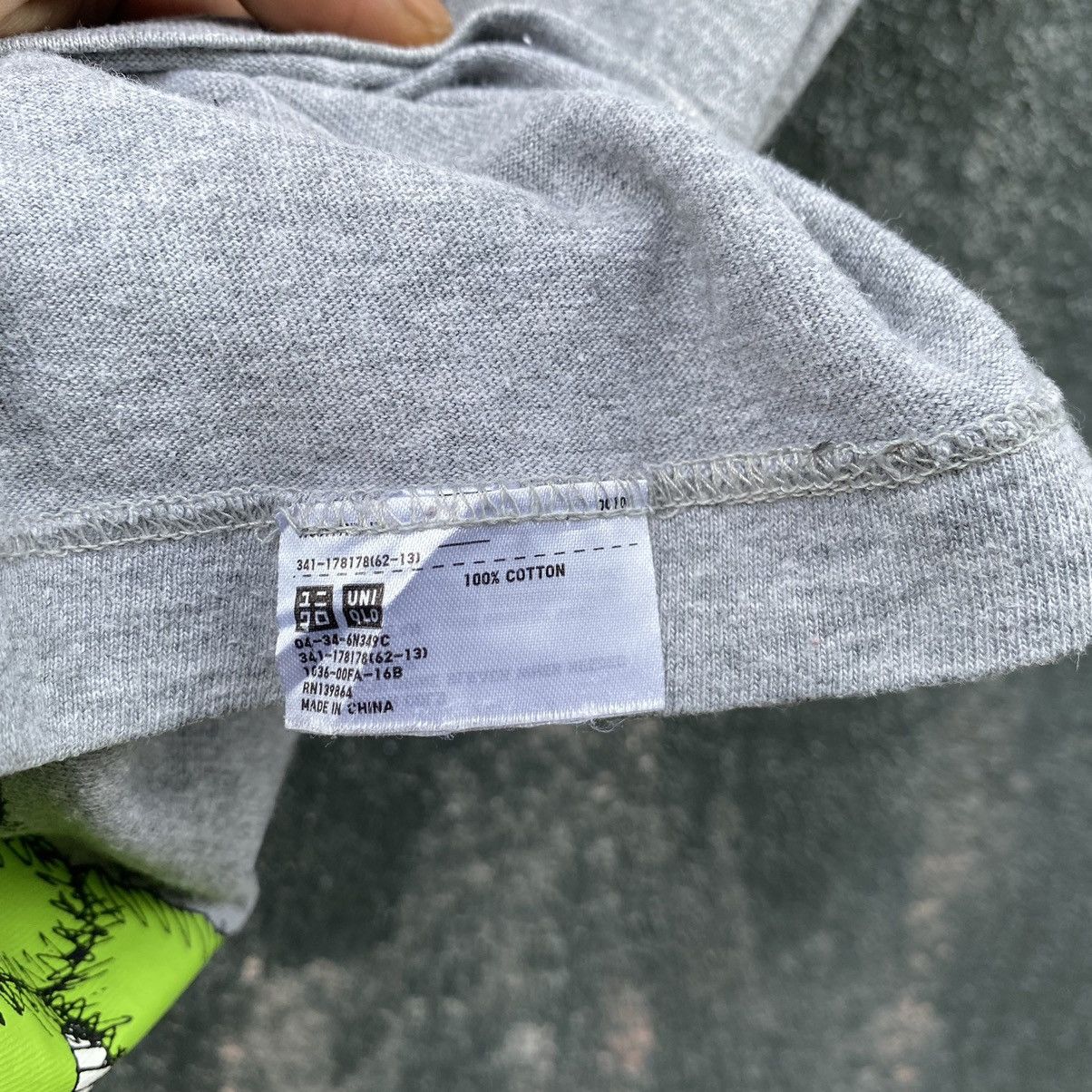 Kaws × Peanuts × Uniqlo Thrashed Kaws x Uniqlo Japanese Brand ERD GRUNGE TEE Size US L / EU 52-54 / 3 - 8 Thumbnail