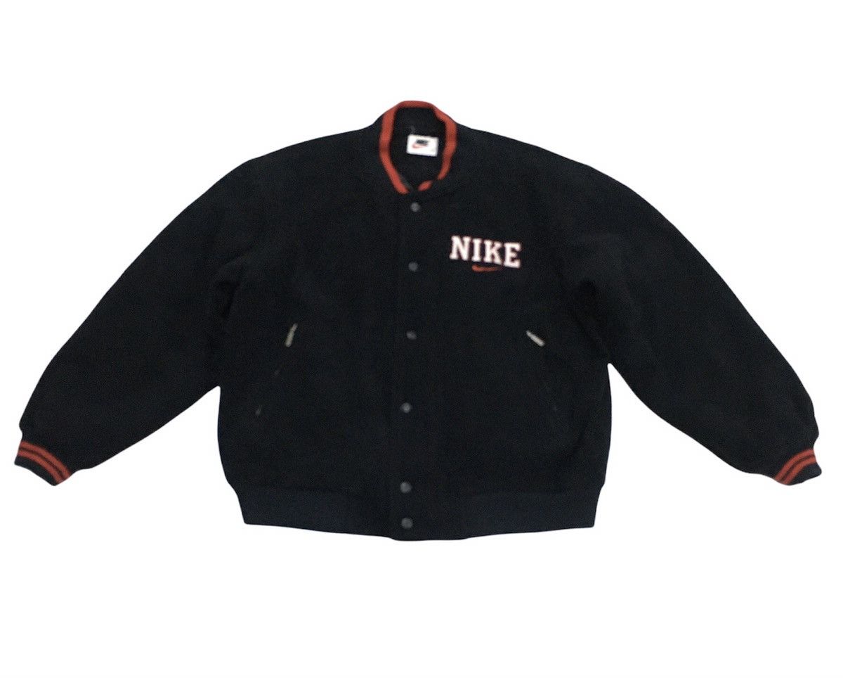 Nike VTG VARSITY JACKET NIKE WOOL Size US M / EU 48-50 / 2 - 2 Thumbnail