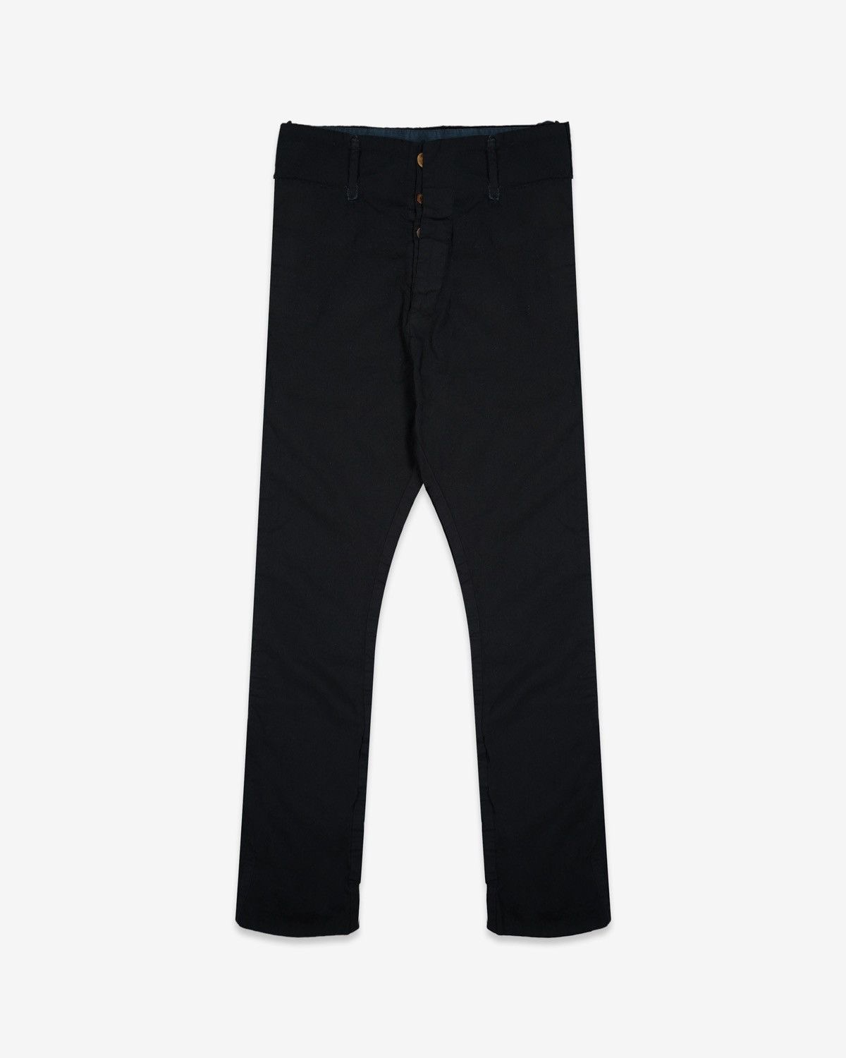 image of Carol Christian Poell x Deepti Barth Wool Trousers - 2014 in Black, Men's (Size 29)