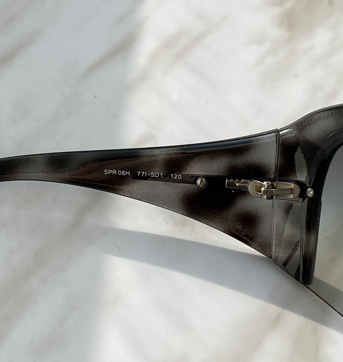 Prada × Vintage PRADA Mask Sunglasses SPR 06H Size ONE SIZE - 7 Thumbnail