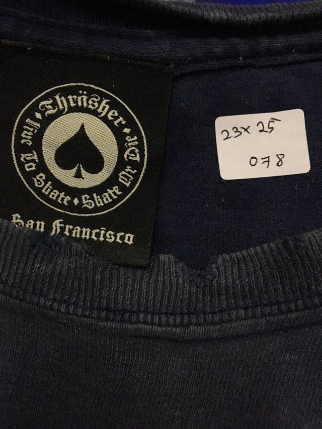 Thrasher Vintage Distressed Thrasher San Francisco Skateboard Skate Size US L / EU 52-54 / 3 - 6 Thumbnail