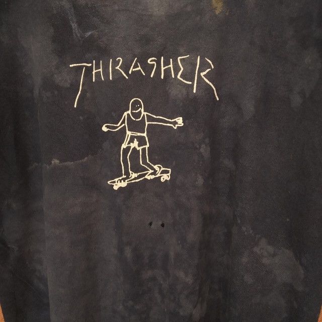Thrasher Vintage Distressed Thrasher San Francisco Skateboard Skate Size US L / EU 52-54 / 3 - 4 Thumbnail