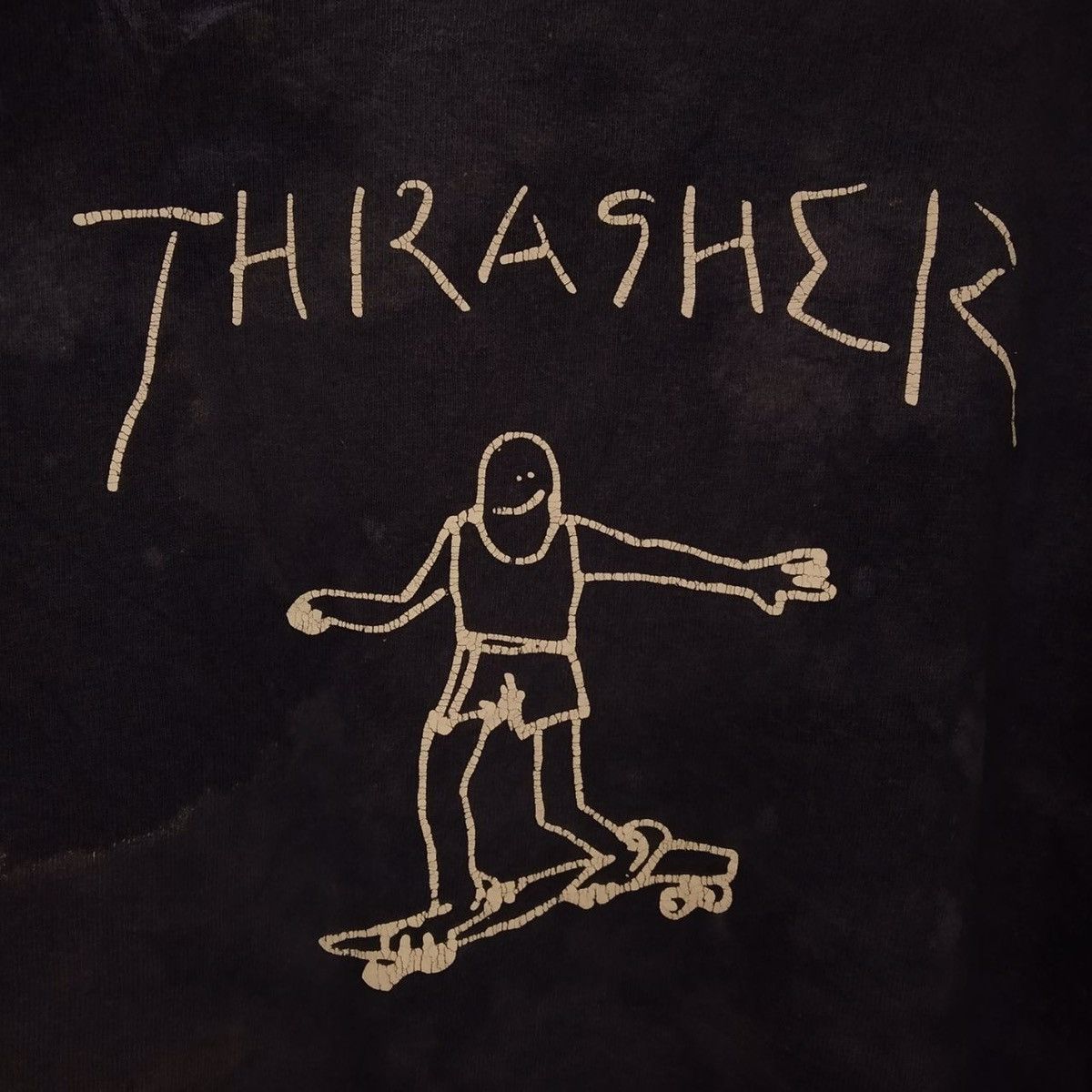 Thrasher Vintage Distressed Thrasher San Francisco Skateboard Skate Size US L / EU 52-54 / 3 - 5 Thumbnail