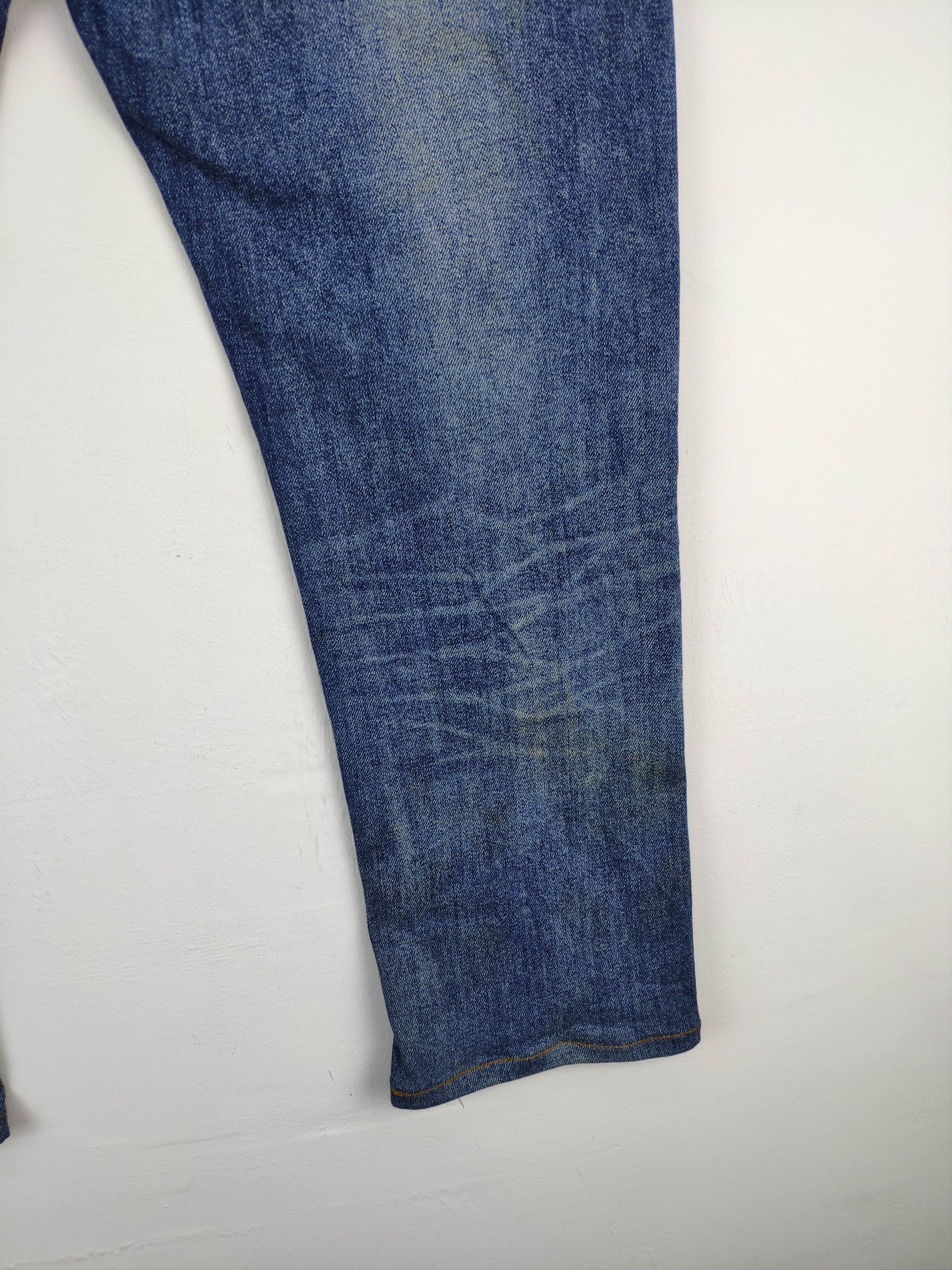 Japanese Brand 🇯🇵 Custom Made Uniqlo Jeans Distressed Kapital Boro Style Size US 36 / EU 52 - 15 Thumbnail