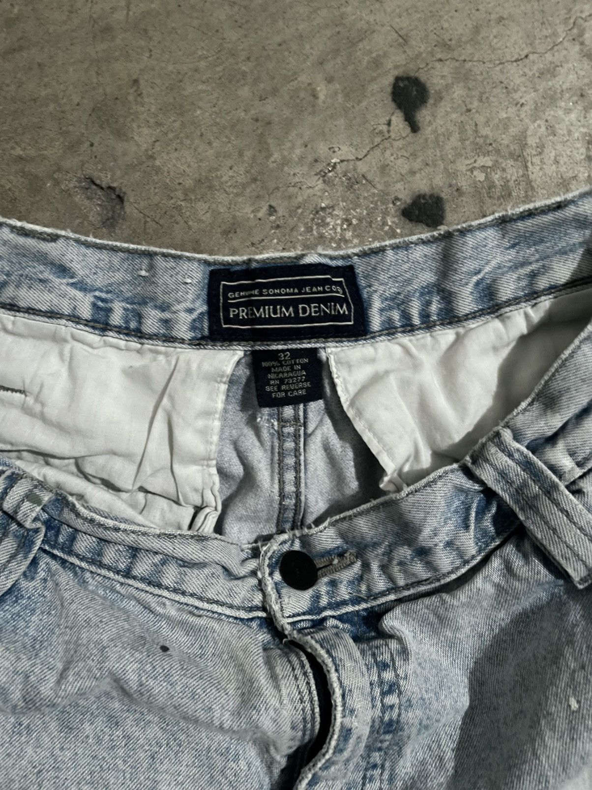 Sonoma × Vintage Y2K Distressed Cargo Jorts Size US 32 / EU 48 - 5 Thumbnail